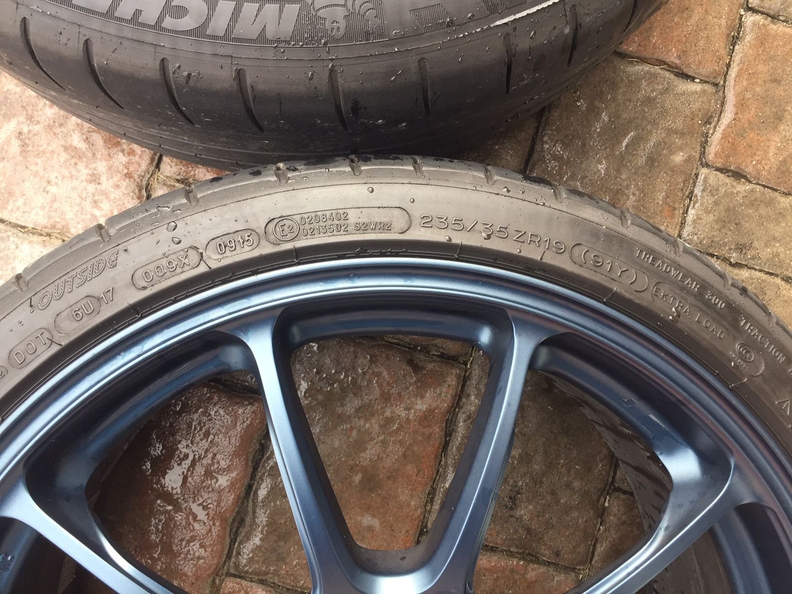 Wheels and Tires/Axles - VOLK ZE40 19X8.5 +38, 19X9.5 +49 w/ Michelin Pilot Super Sports - Used - 2008 to 2018 Mercedes-Benz C63 AMG - Toronto, ON L3R4T1, Canada