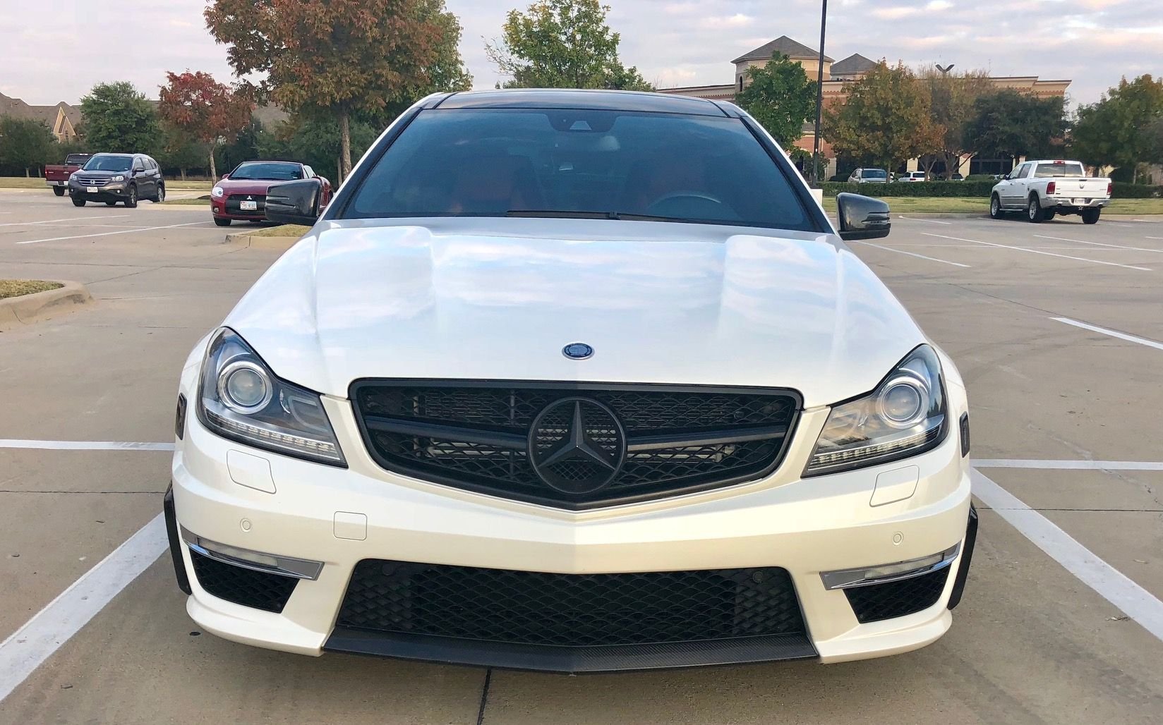 2012 Mercedes-Benz C63 AMG - FS - C63 AMG Coupe, P31, Diamond White, Loaded with nice upgrades - HRE Akrapovic - Used - VIN WDDGJ7HB1CF867960 - 49,000 Miles - 8 cyl - 2WD - Automatic - Coupe - White - Coppell, TX 75019, United States