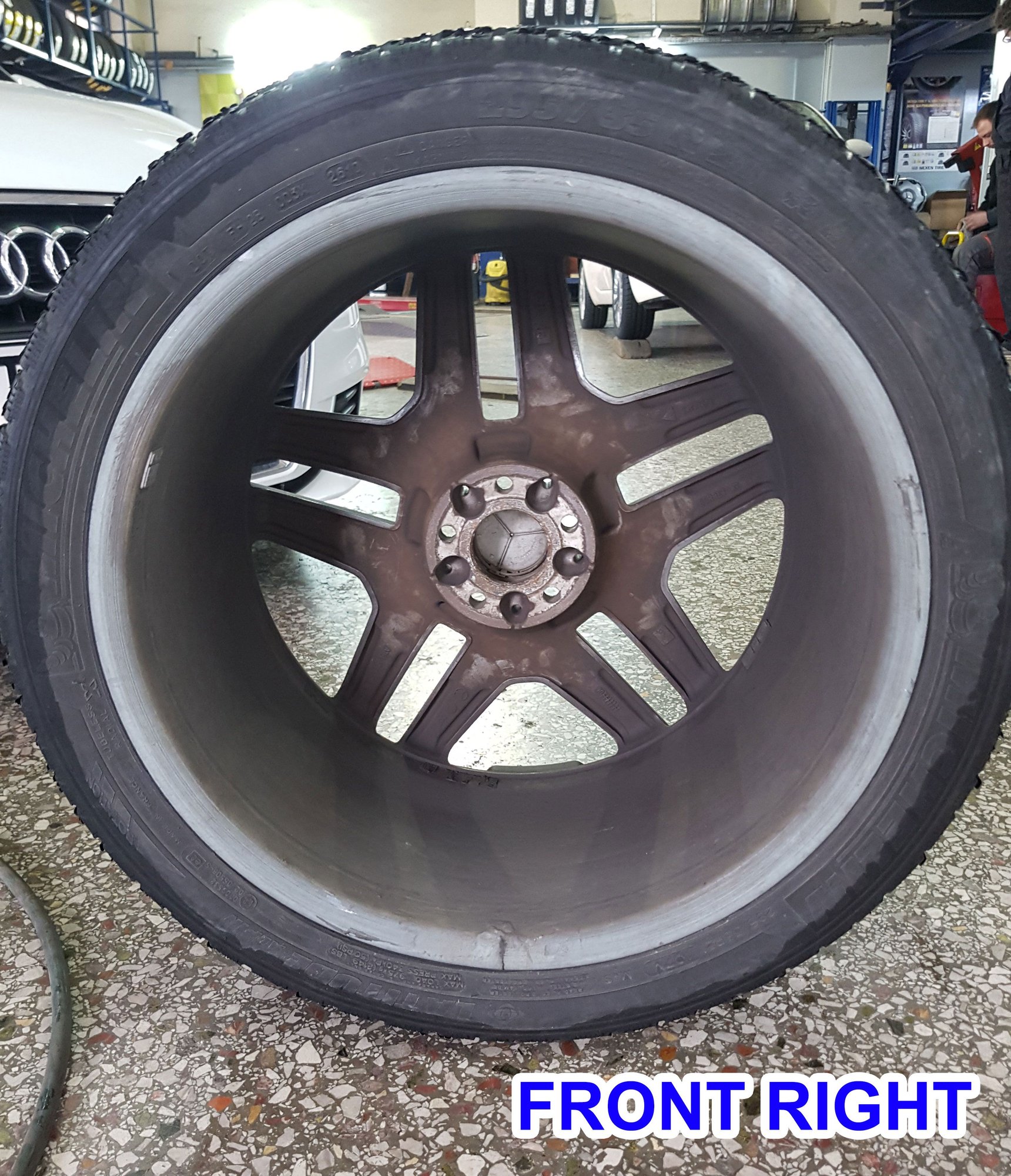 Wheels and Tires/Axles - Set of 4x Genuine AMG 21 Inch A1644015502 Need Repair - Used - 2006 to 2011 Mercedes-Benz ML63 AMG - Athens, Greece