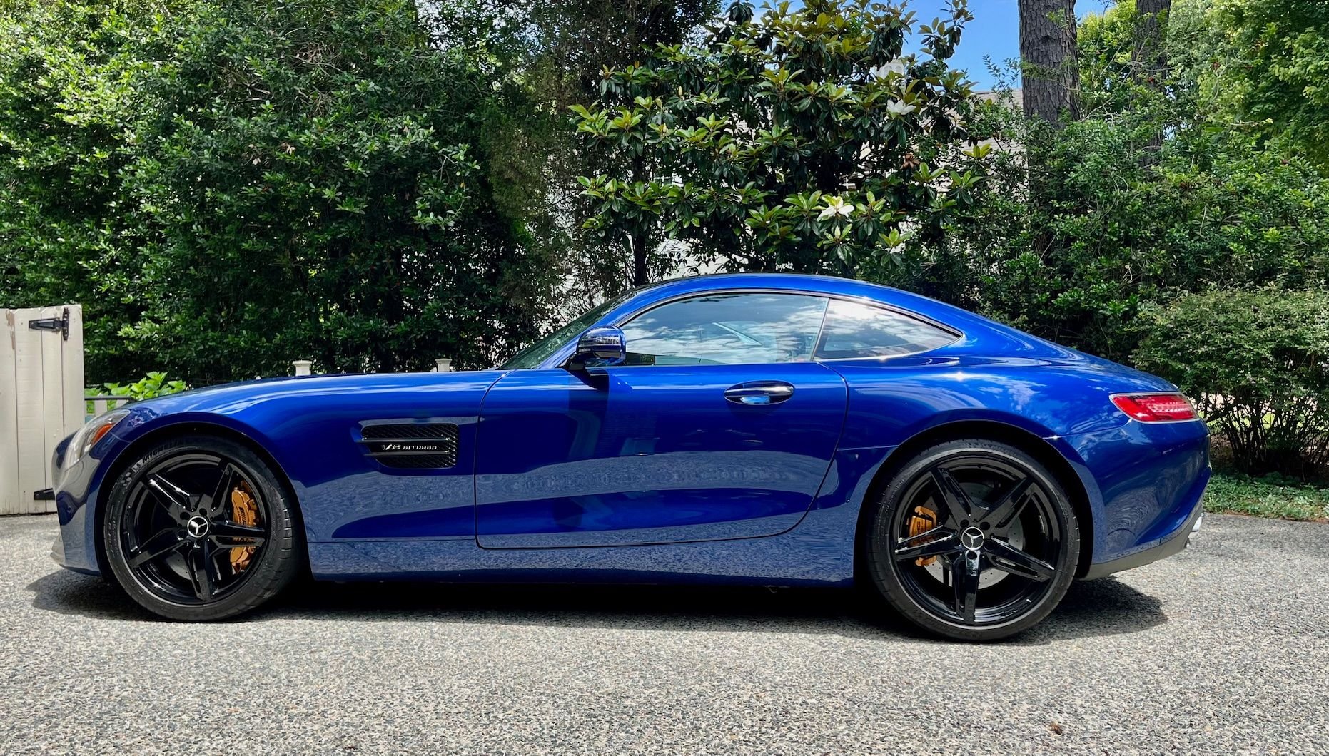 2016 Mercedes-Benz AMG GT S - 2016 AMG GTS Brilliant Blue, Carbon Ceramic Brake, Burmester, 8370 Miles - Used - Williamsburg, VA 23185, United States