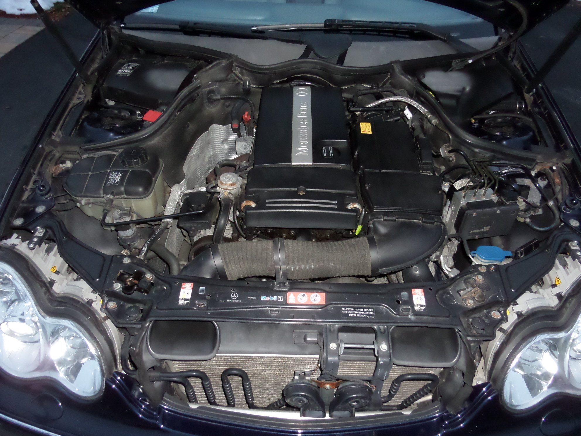 2005 mercedes c230 kompressor engine problems