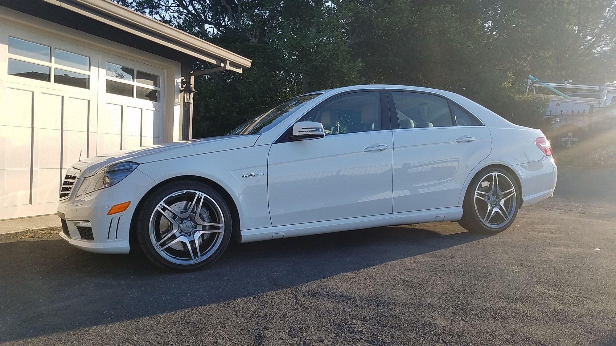 2010 Mercedes-Benz E63 AMG - 2010 Mercedes E63 AMG - Excellent condition and low 45.7k miles - Used - VIN WDDHF7HB0AA116803 - 45,700 Miles - 8 cyl - 2WD - Automatic - Sedan - White - Oakland, CA 94611, United States