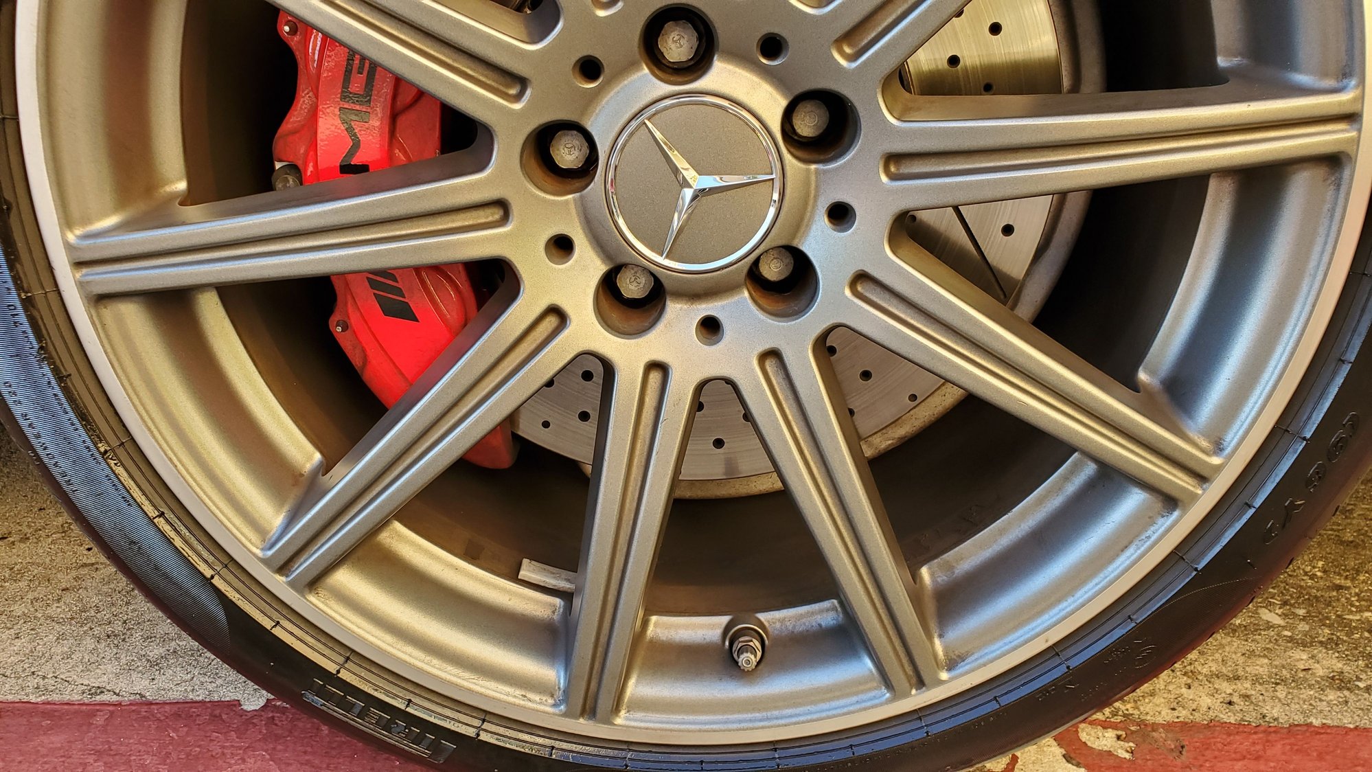 Wheels and Tires/Axles - 4 OEM Mercedes 2016 AMG wheels - Used - Houston, TX 77057, United States