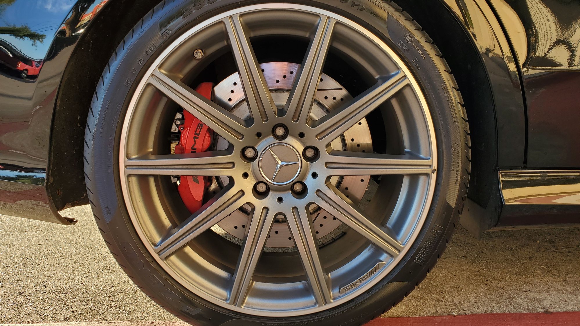 Wheels and Tires/Axles - 4 OEM Mercedes 2016 AMG wheels - Used - Houston, TX 77057, United States