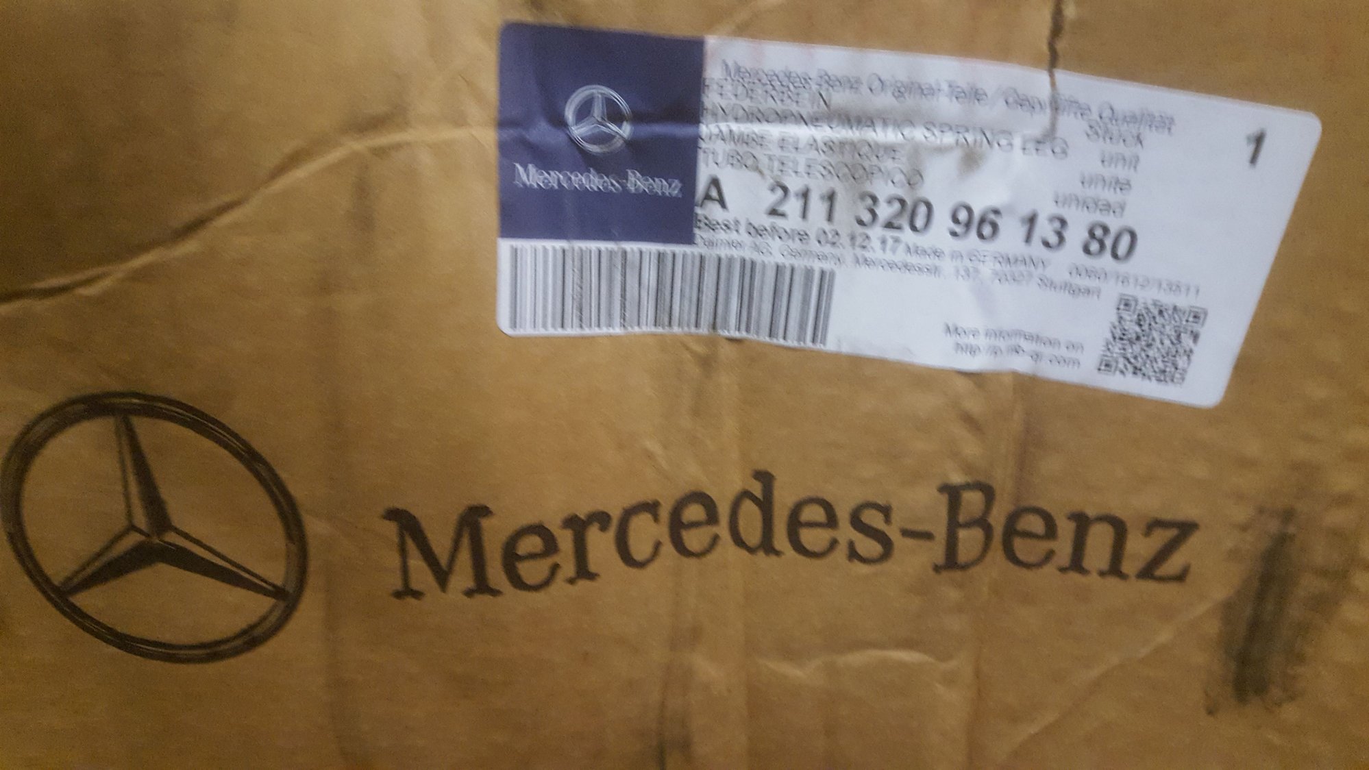 Steering/Suspension - Almost New Air Strut For Sale. - Used - 2004 Mercedes-Benz E500 - Bronx/brooklyn/queens/manhattan, NY 11226, United States