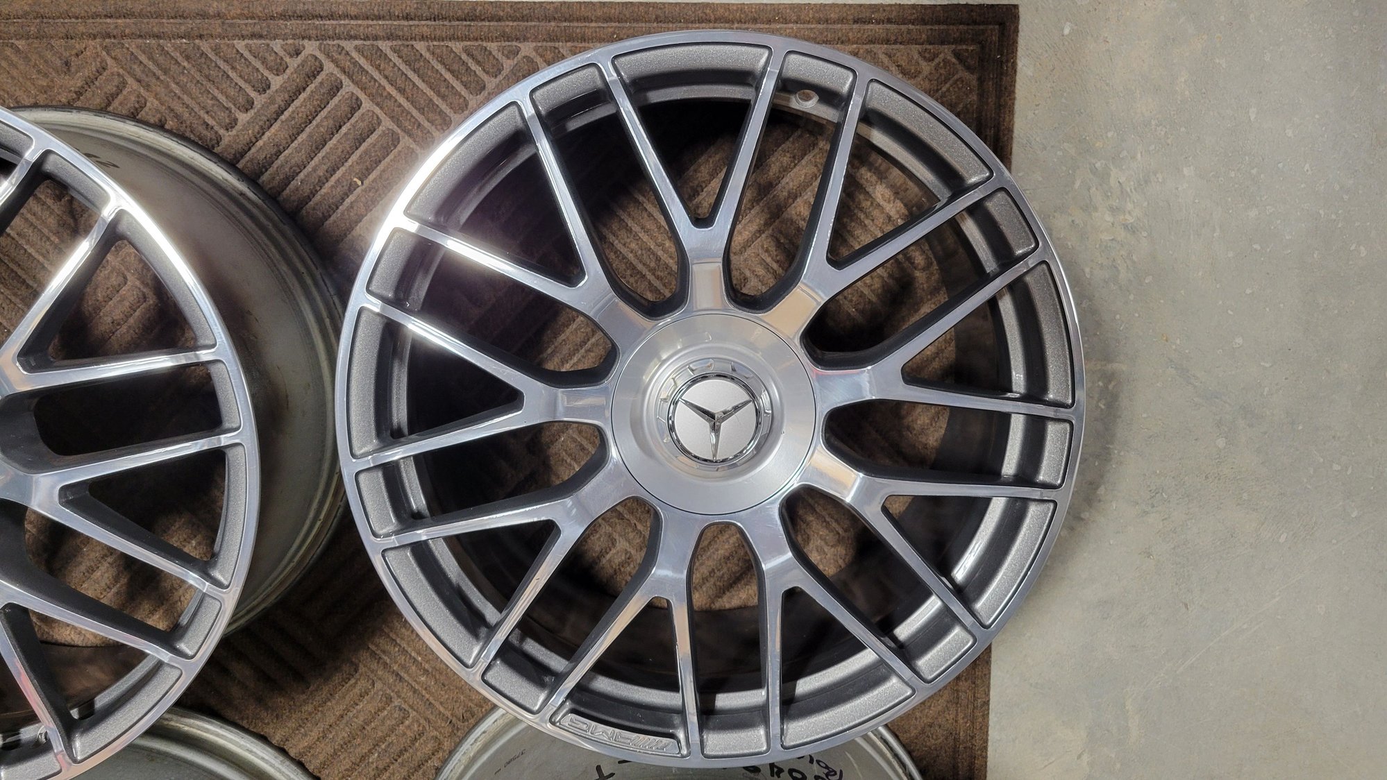 Wheels and Tires/Axles - (4) AMG GTS Cross Spokes off 2017 19/20s - Used - Olathe, KS 66062, United States