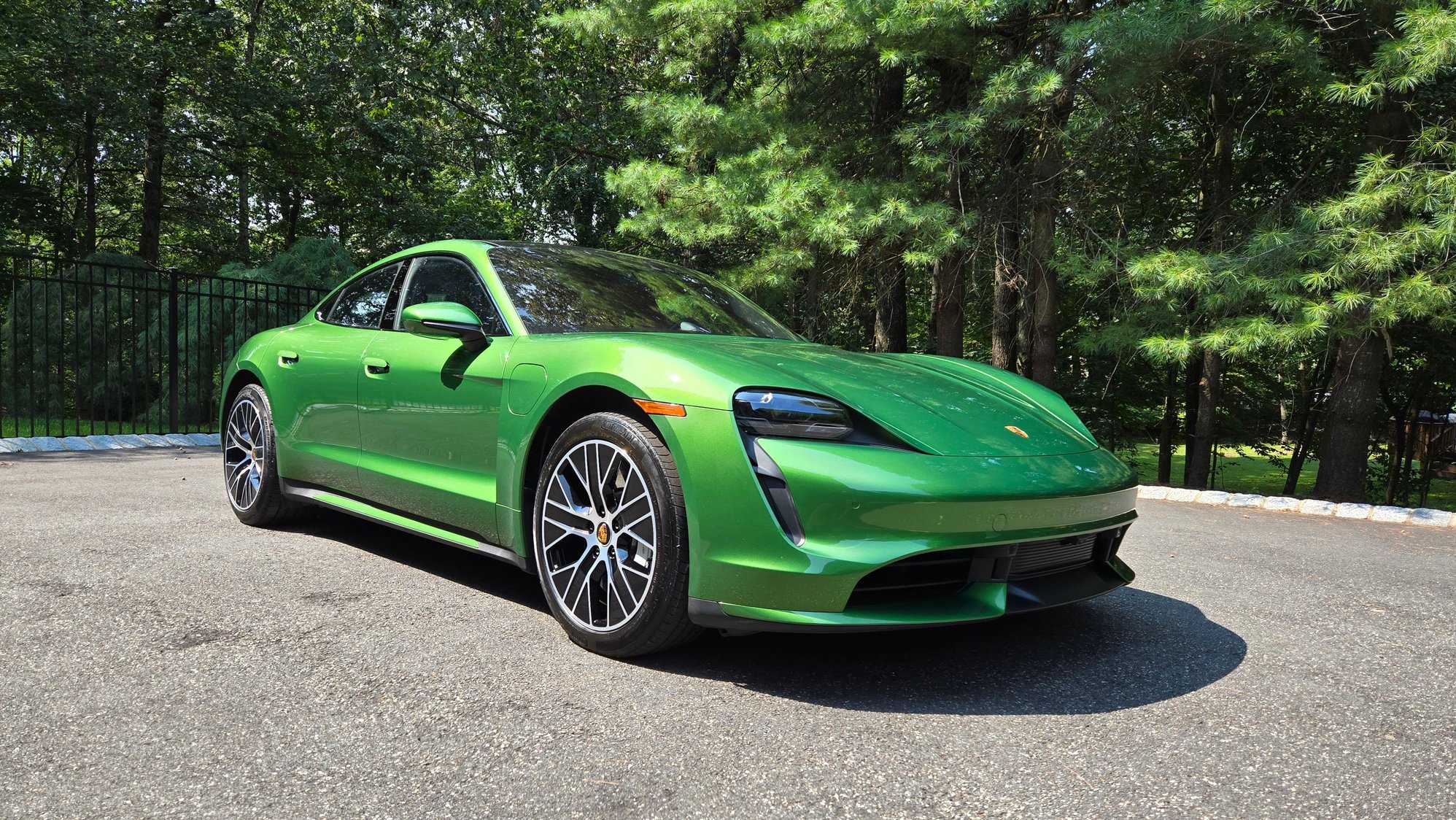 2021 Porsche Taycan - 2021 Taycan Turbo Mamba Green - Used - VIN WP0AC2Y11MSA63464 - 12,500 Miles - Other - AWD - Automatic - Sedan - Other - Franklin Lakes, NJ 07417, United States