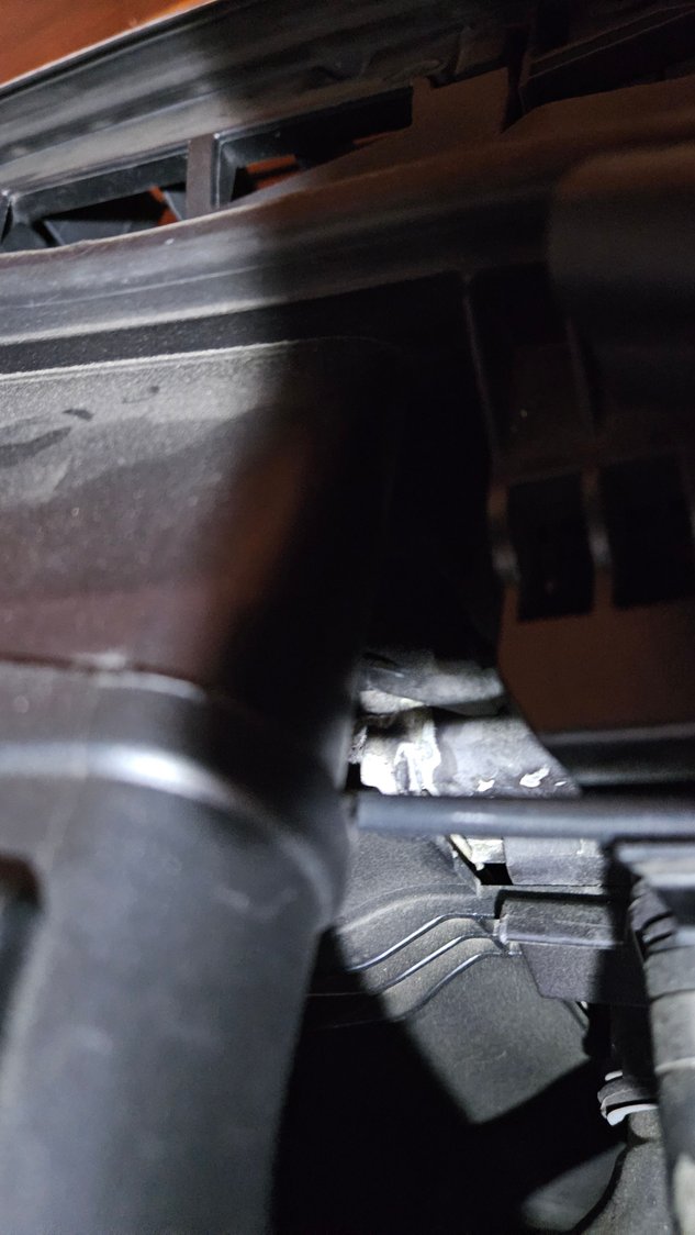 heat soaked radiator seams