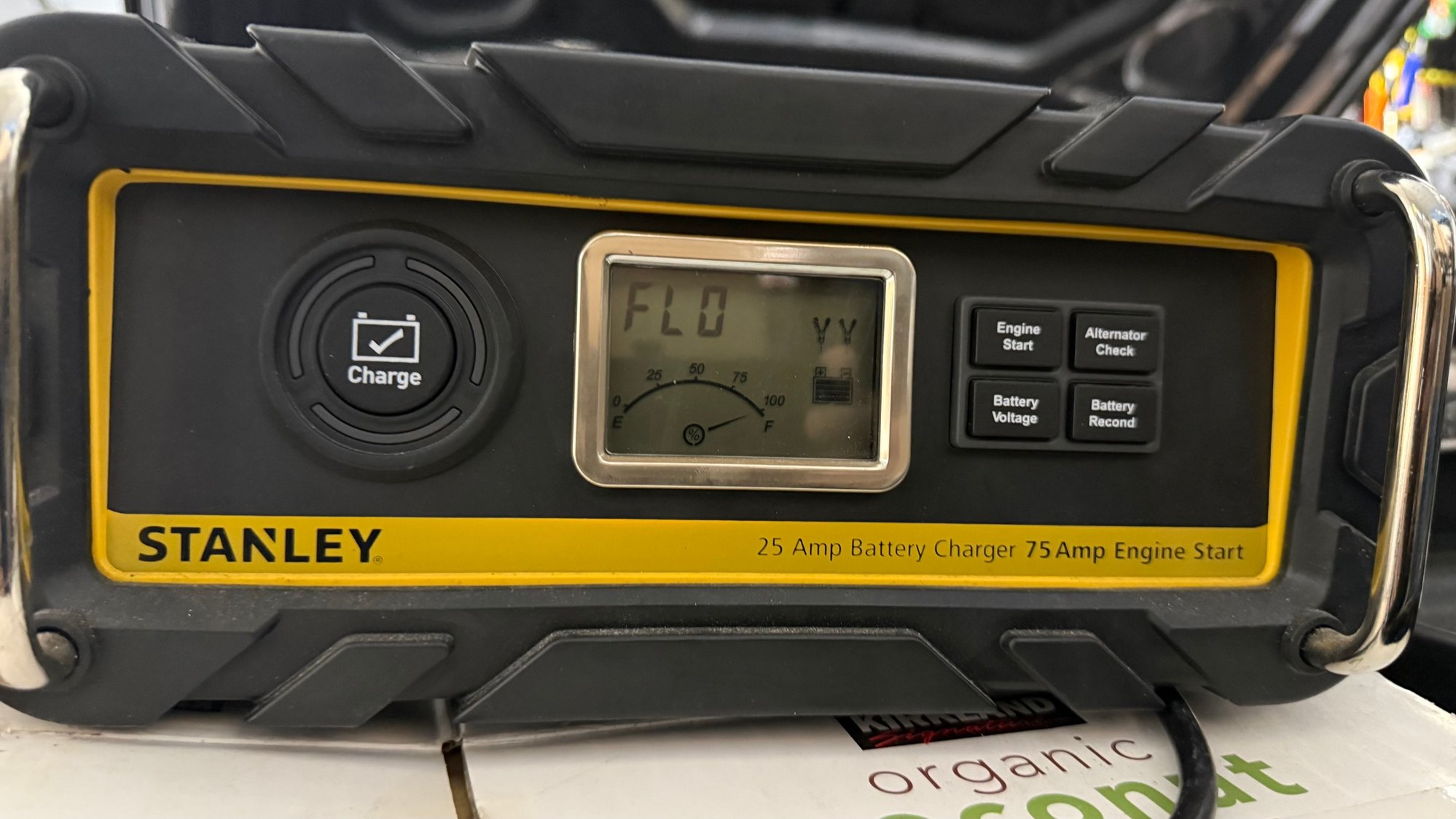 Trickle charger, jump starter, alternator checker