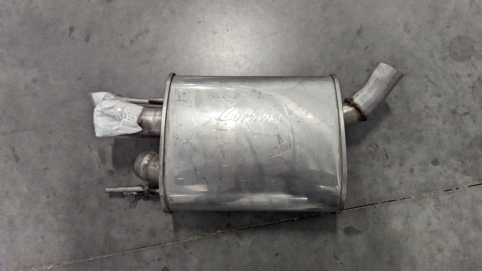 Engine - Exhaust - Mercedes Lorinser Muffler Exhaust - Used - 0  All Models - Cerritos, CA 90703, United States