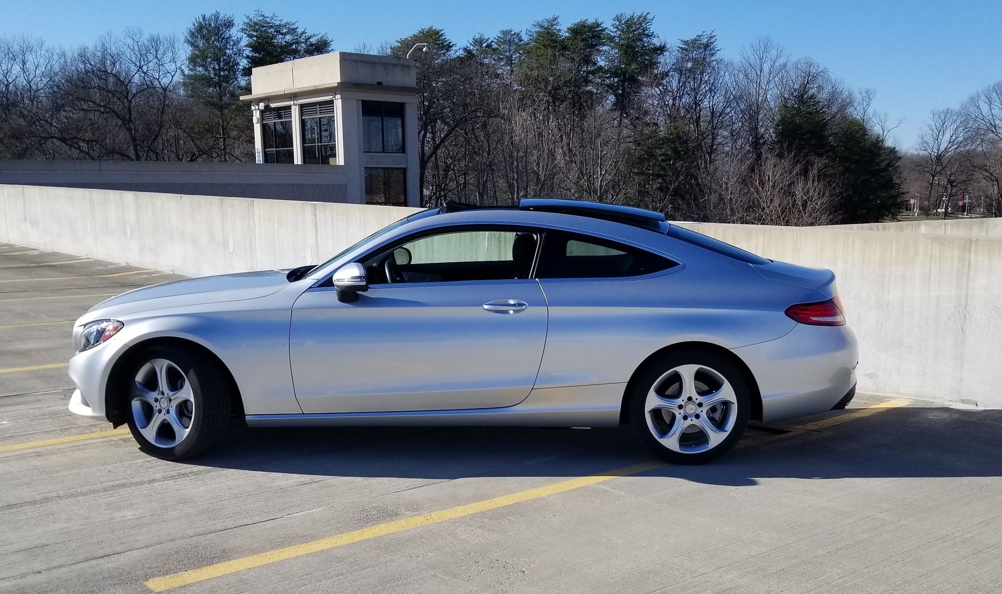 2017 Mercedes-Benz C300 - 2017 C300 4MATIC C-Class Coupe - Used - VIN WDDWJ4KB1HF336025 - 26,046 Miles - 4 cyl - AWD - Automatic - Coupe - Silver - Fairfax, VA 22031, United States