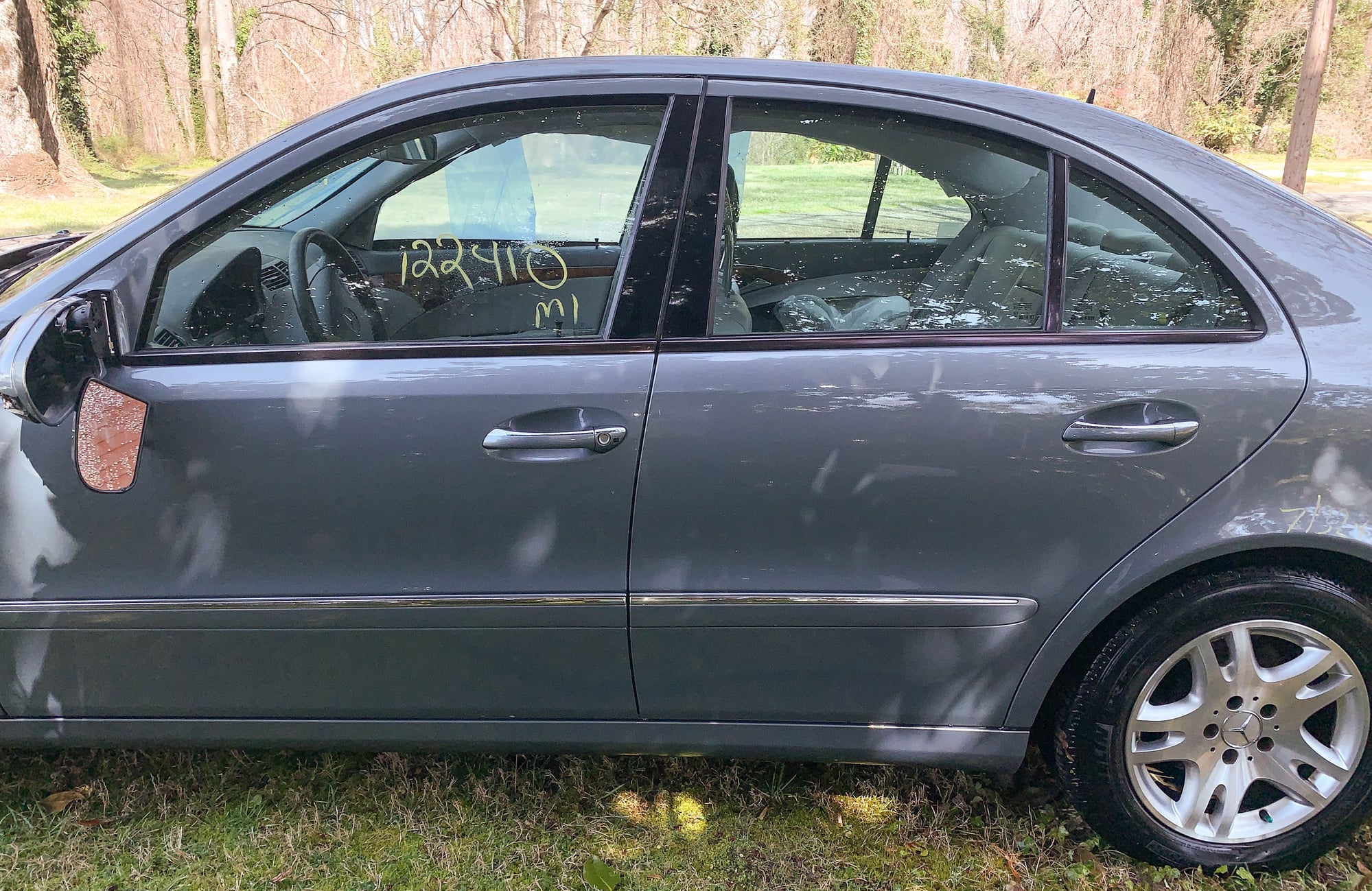 2005 Mercedes-Benz E320 - Low miles E320 CDI runs well, but wrecked. - Used - VIN wdbuf26j95a769723 - 122,409 Miles - 6 cyl - 2WD - Automatic - Sedan - Gray - Richmond, VA 23227, United States