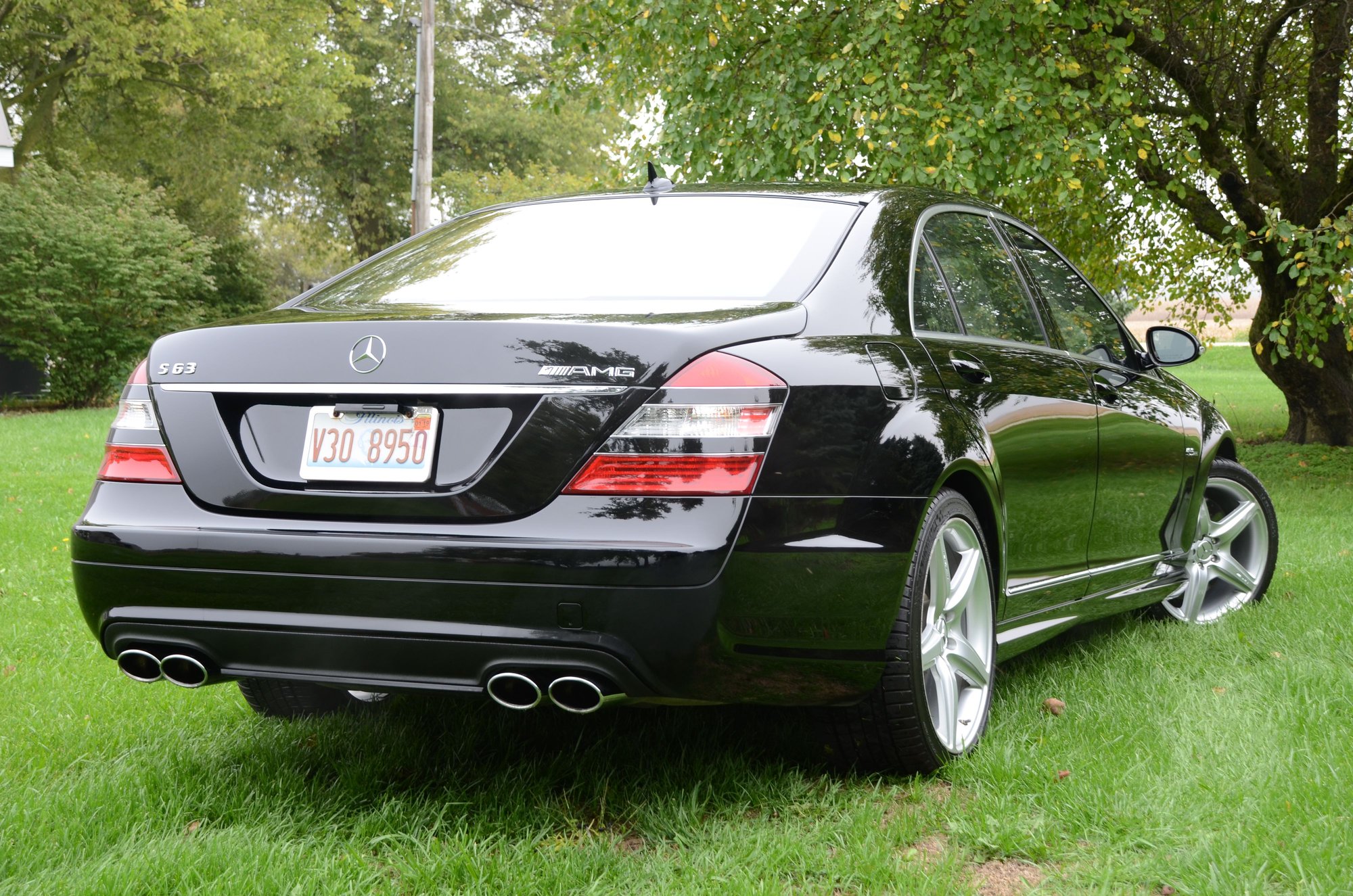 2008 Mercedes-Benz S63 AMG - 2008 Mercedes S63 2nd-Owner W221 All Original - Used - VIN WDDNG77X48A154350 - 89,700 Miles - 8 cyl - 2WD - Automatic - Sedan - Black - Essex, IL 60935, United States