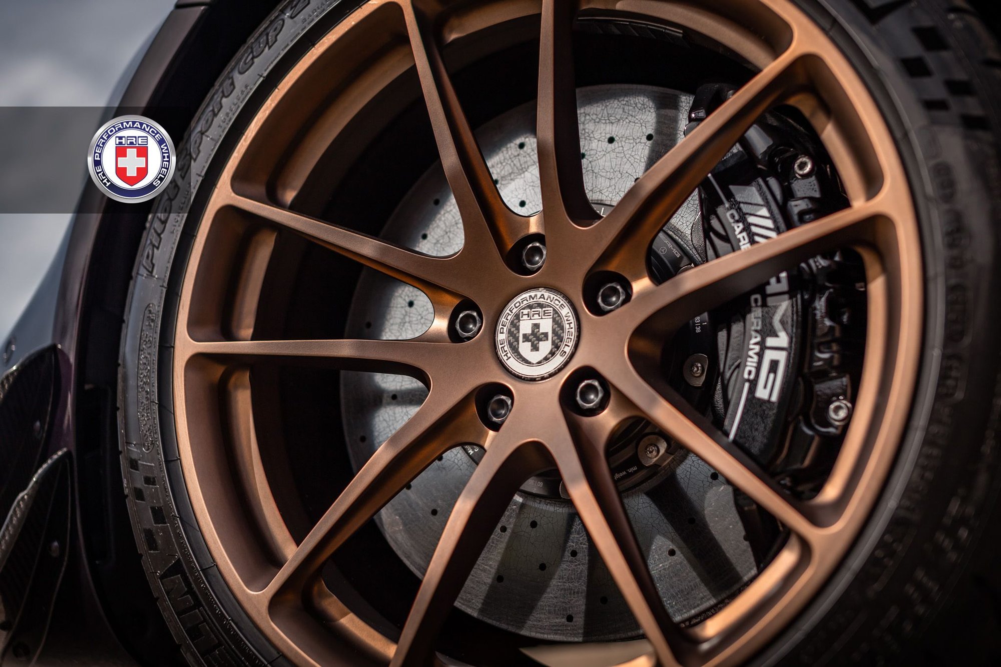 HRE Wheels AMG GT R PRO with HRE P104 in Frozen Polished Bronze