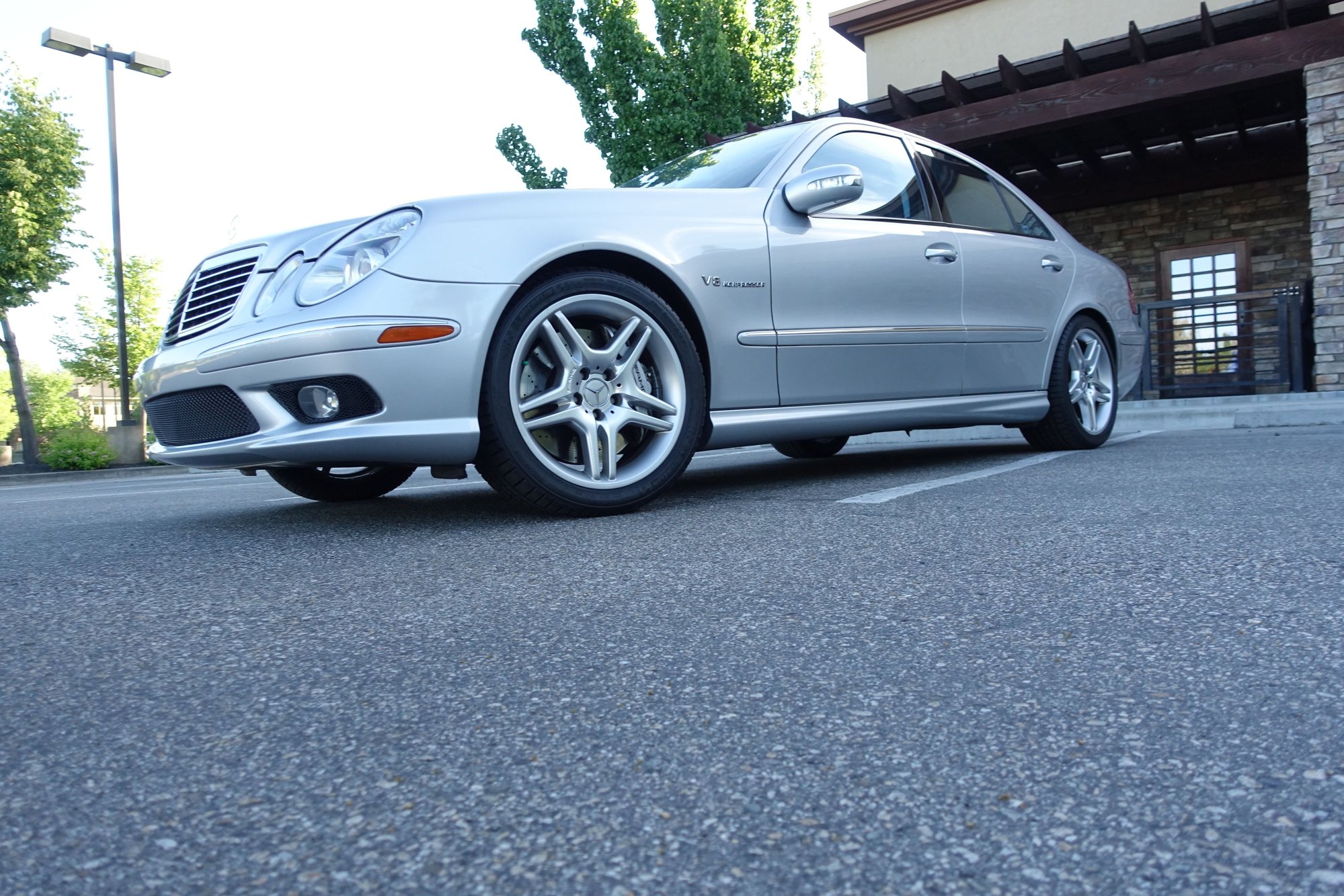 2003 Mercedes-Benz E55 AMG - 2003 E55 AMG 70k miles - Silver - 2nd owner Great shape - $14,000 - Used - VIN WDBUF76J73A308644 - 69,800 Miles - 8 cyl - 2WD - Automatic - Sedan - Silver - Boise, ID 83616, United States