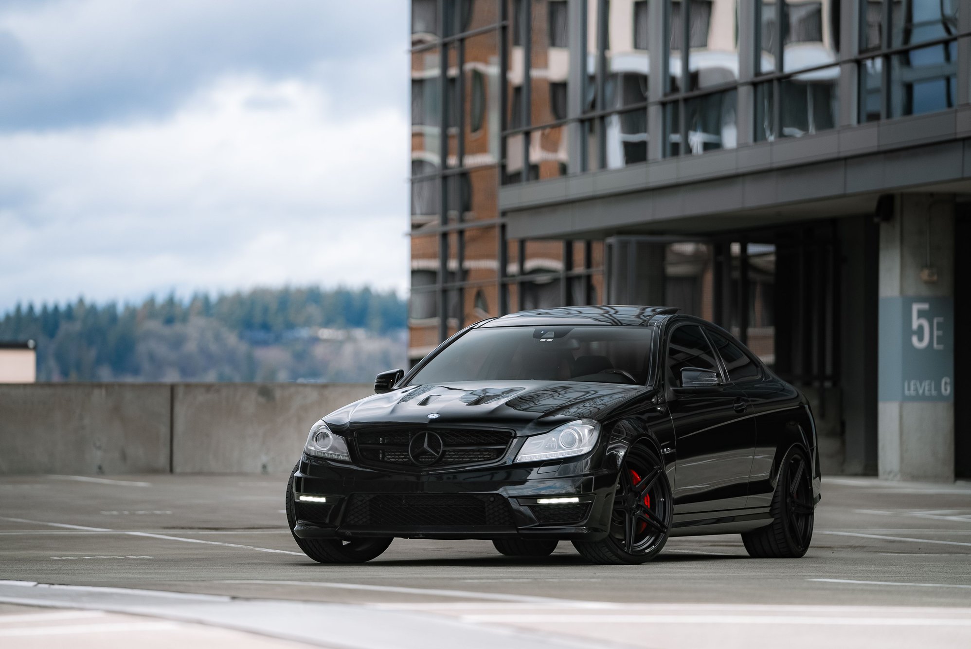 2012 Mercedes-Benz C63 AMG - 2012 Mercedes Benz C63 AMG P31 - New - VIN WDDGJ7HB0CF784357 - 43,000 Miles - 8 cyl - 2WD - Automatic - Coupe - Black - Seattle, WA 98101, United States