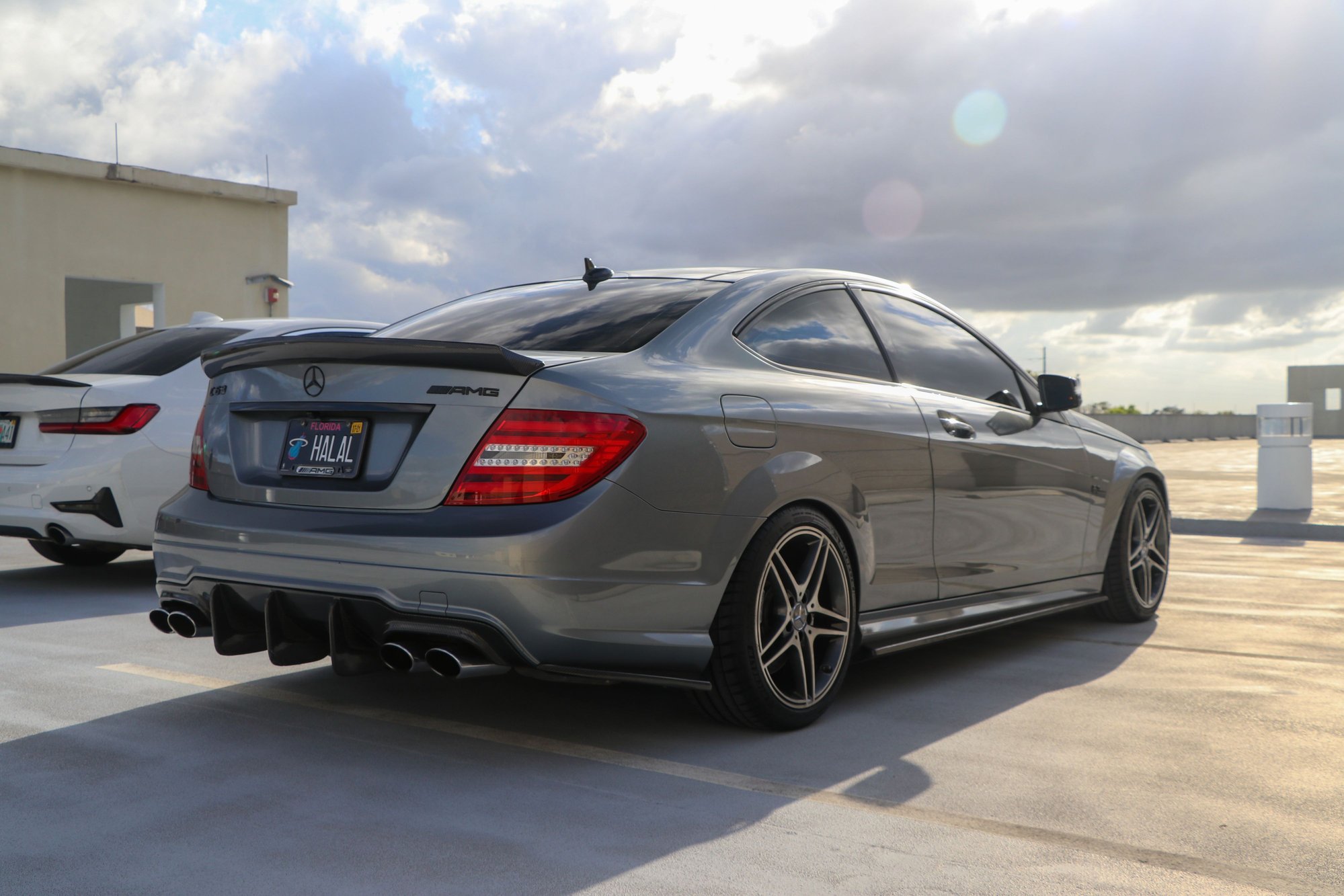 2012 Mercedes-Benz C63 AMG - 2012 Mercedes-Benz C 63 AMG Coupe - Used - VIN WDDGJ7HBXCF795706 - 65,000 Miles - 8 cyl - 2WD - Automatic - Coupe - Gray - Boca Raton, FL 33496, United States