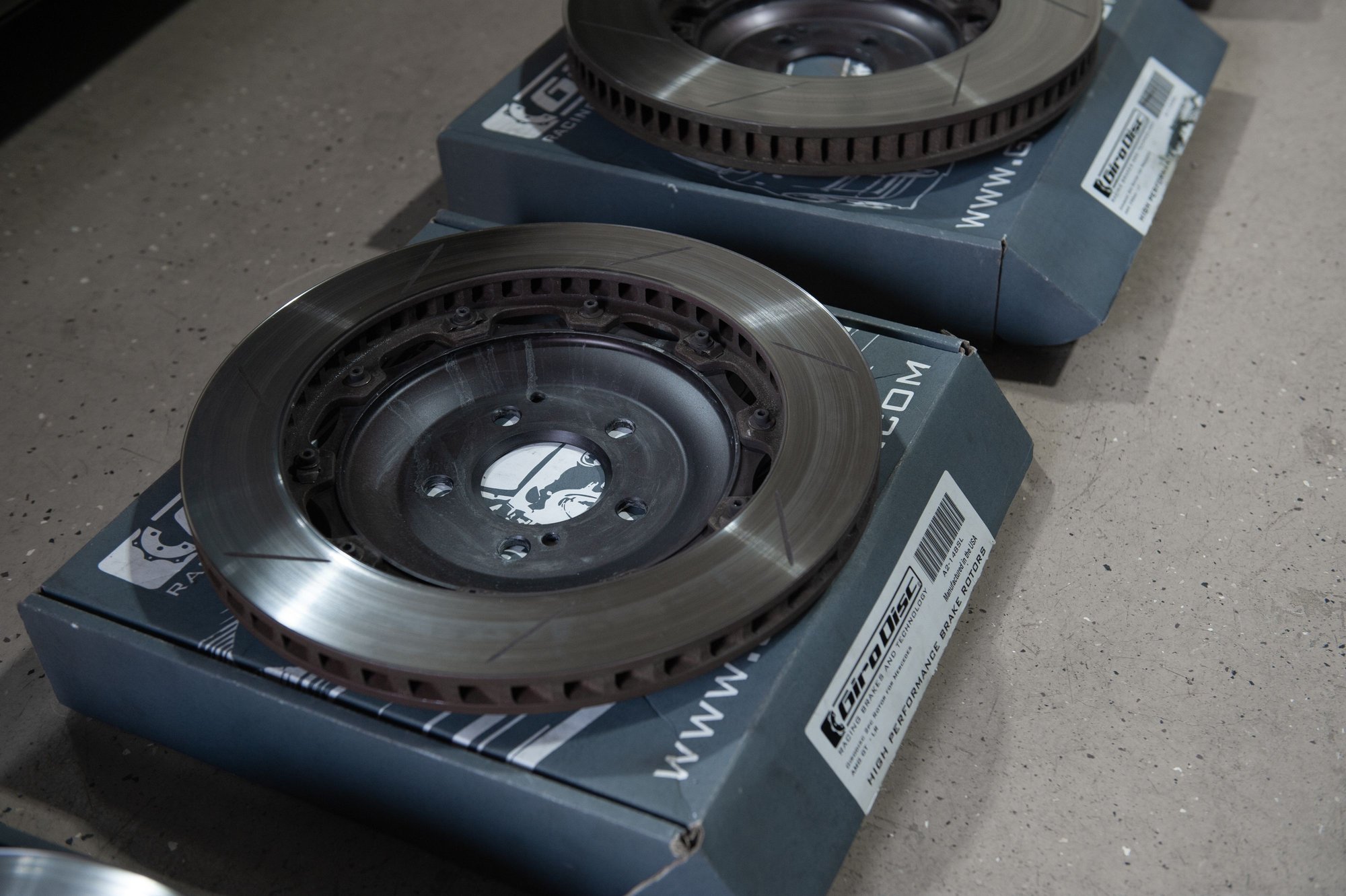 Brakes - Girodisc light weight performance Rotors A1-123 A2-148 for Mercedes-AMG GTC or GTR - Used - All Years  All Models - All Years  All Models - Saddle River, NJ 07458, United States