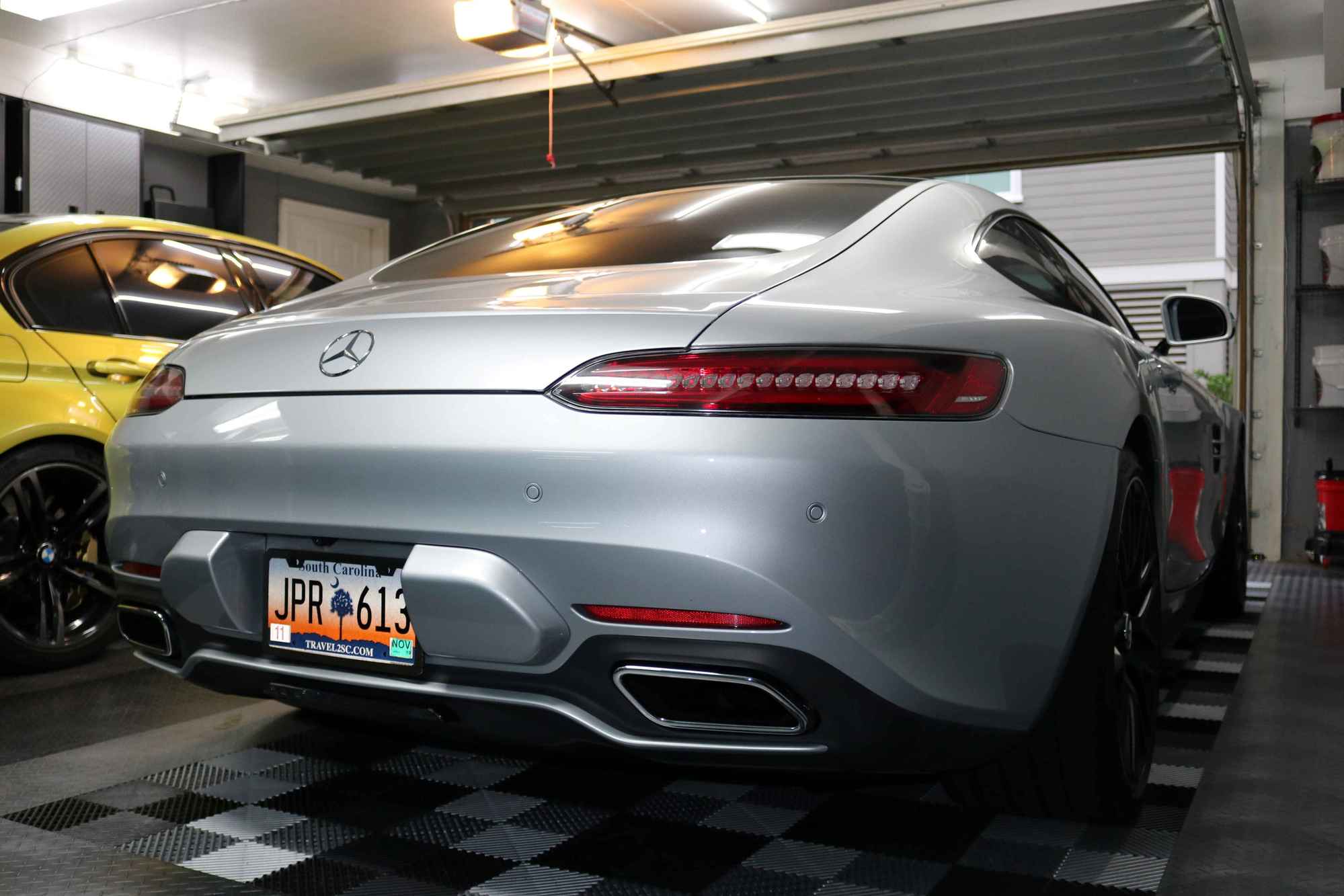 2016 Mercedes-Benz AMG GT S - 2016 AMG GTS Iridium/Red - Used - VIN WDDYJ7JA5GA007620 - 13,000 Miles - 8 cyl - 2WD - Coupe - Silver - Mt. Pleasant, SC 29466, United States