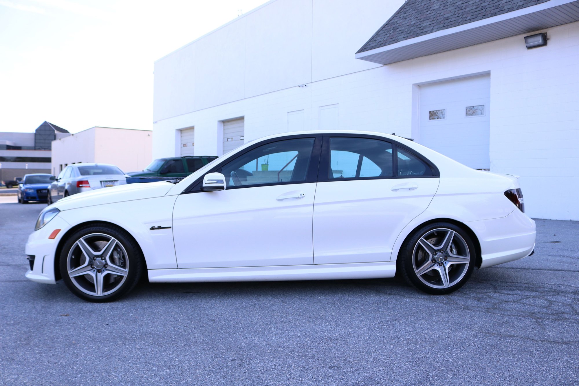 2012 Mercedes-Benz C63 AMG - 2012 MB C63 AMG Sedan for Sale - Pristine Condition, Transferable Warranty - Used - VIN WDDGF7HB1CA664842 - 44,623 Miles - 8 cyl - 2WD - Automatic - Sedan - White - West Chester, PA, PA 19380, United States