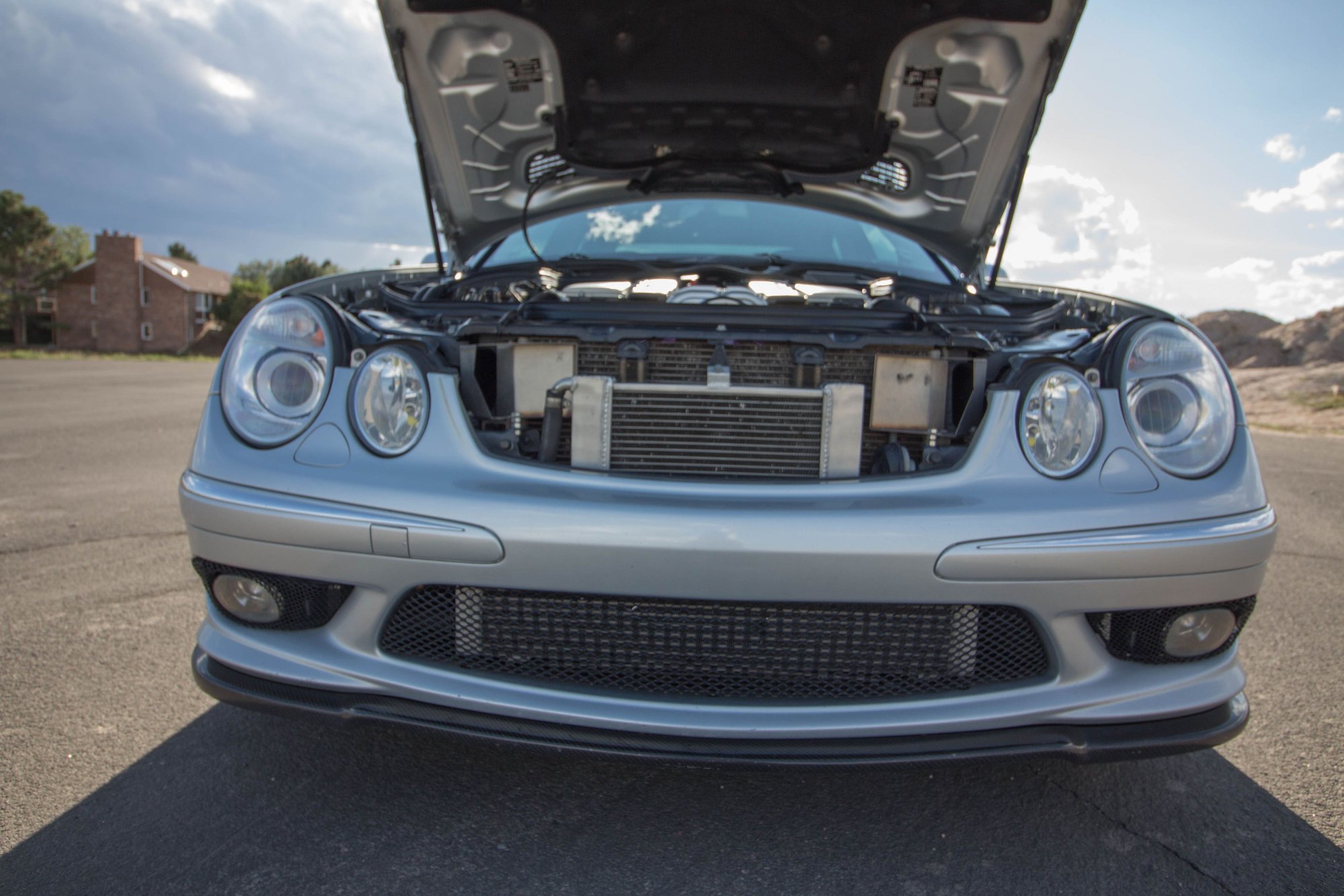 2006 Mercedes-Benz E55 AMG - 2006 E55 AMG Tastefully Modded - Used - VIN WDBUF76J66A855330 - 125,000 Miles - 8 cyl - 2WD - Automatic - Sedan - Silver - Castle Rock, CO 80108, United States