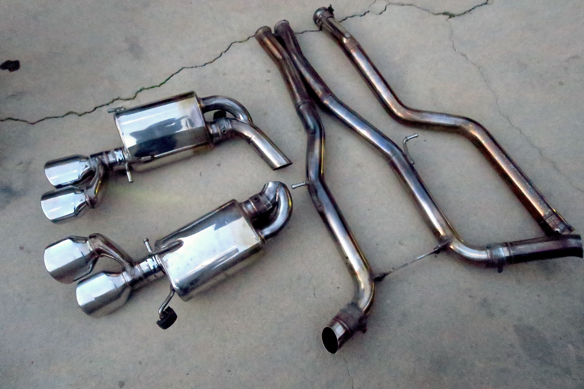 Engine - Exhaust - IPE Innotech Performance Exhaust C63 AMG W204 - Used - 2007 to 2014 Mercedes-Benz C63 AMG - Van Nuys, CA 91406, United States