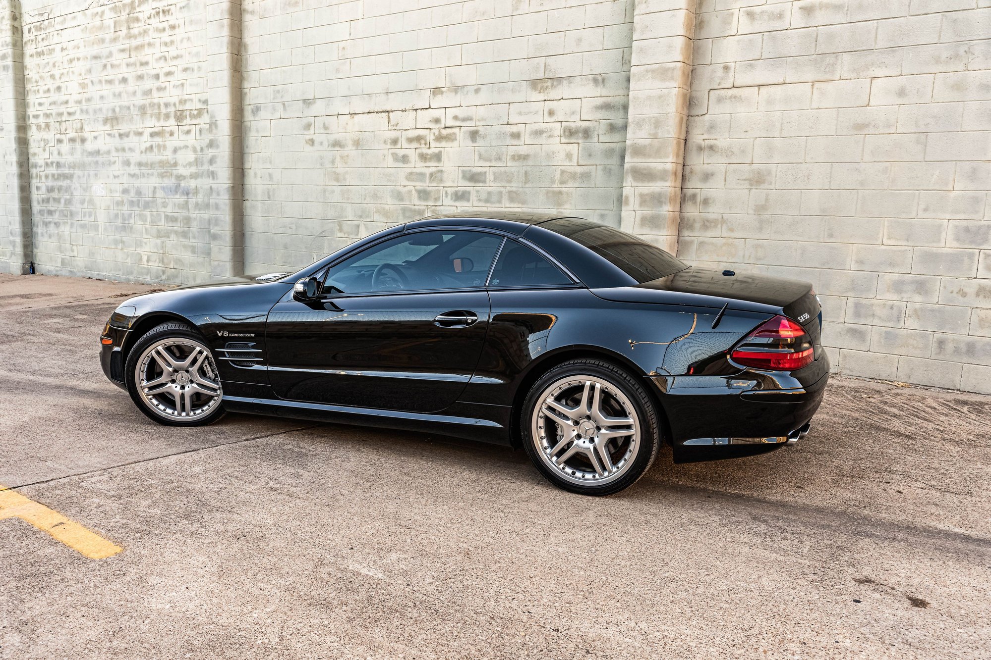 2006 Mercedes-Benz SL55 AMG - R230 SL55 ~ One of Forty Five P030 Cars ~ 54,600 Miles - Used - VIN WDBSK74F06F113980 - 54,600 Miles - 8 cyl - 2WD - Automatic - Convertible - Black - Waco, TX 76710, United States