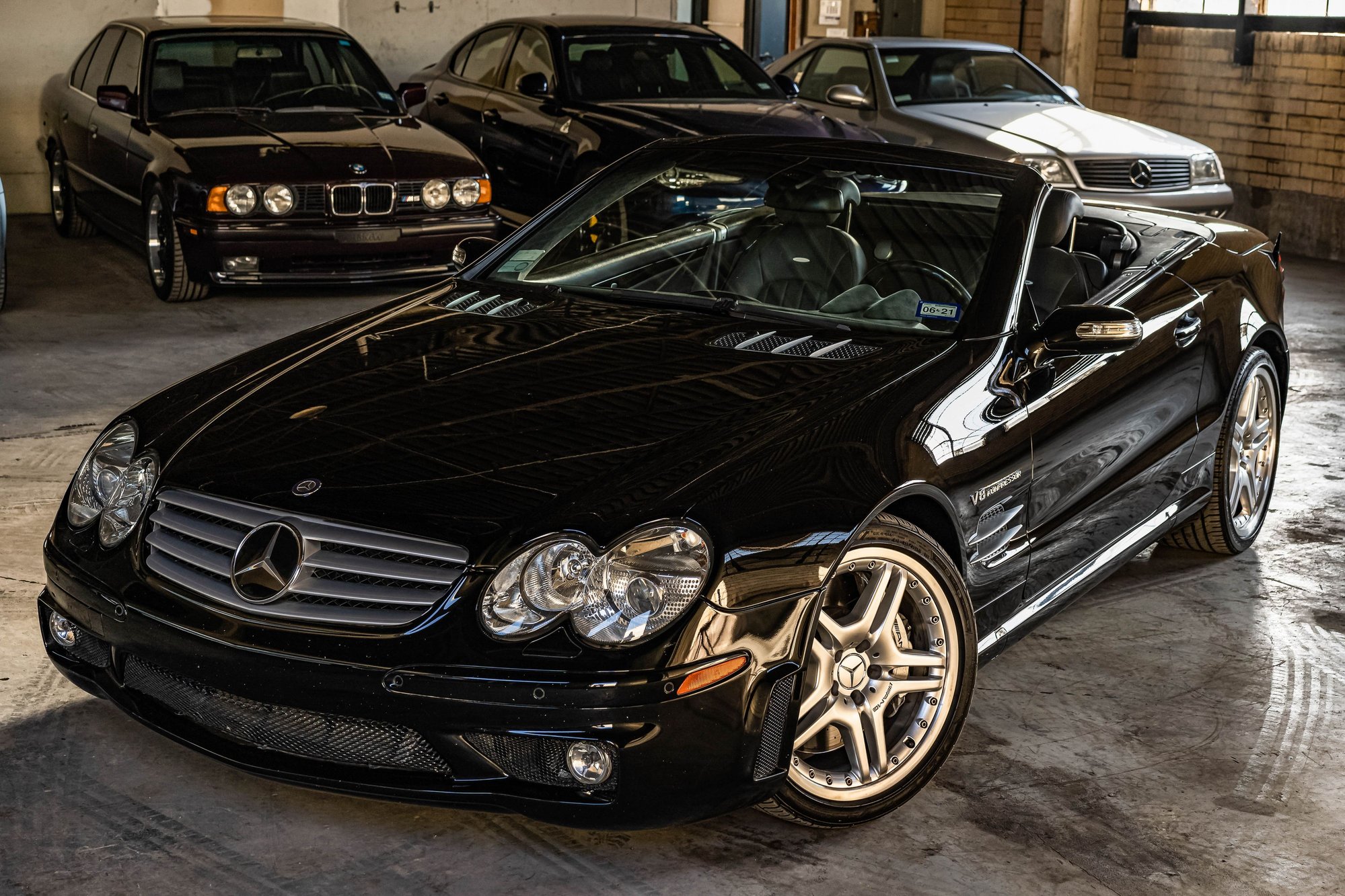 2006 Mercedes-Benz SL55 AMG - R230 SL55 ~ One of Forty Five P030 Cars ~ 54,600 Miles - Used - VIN WDBSK74F06F113980 - 54,600 Miles - 8 cyl - 2WD - Automatic - Convertible - Black - Waco, TX 76710, United States