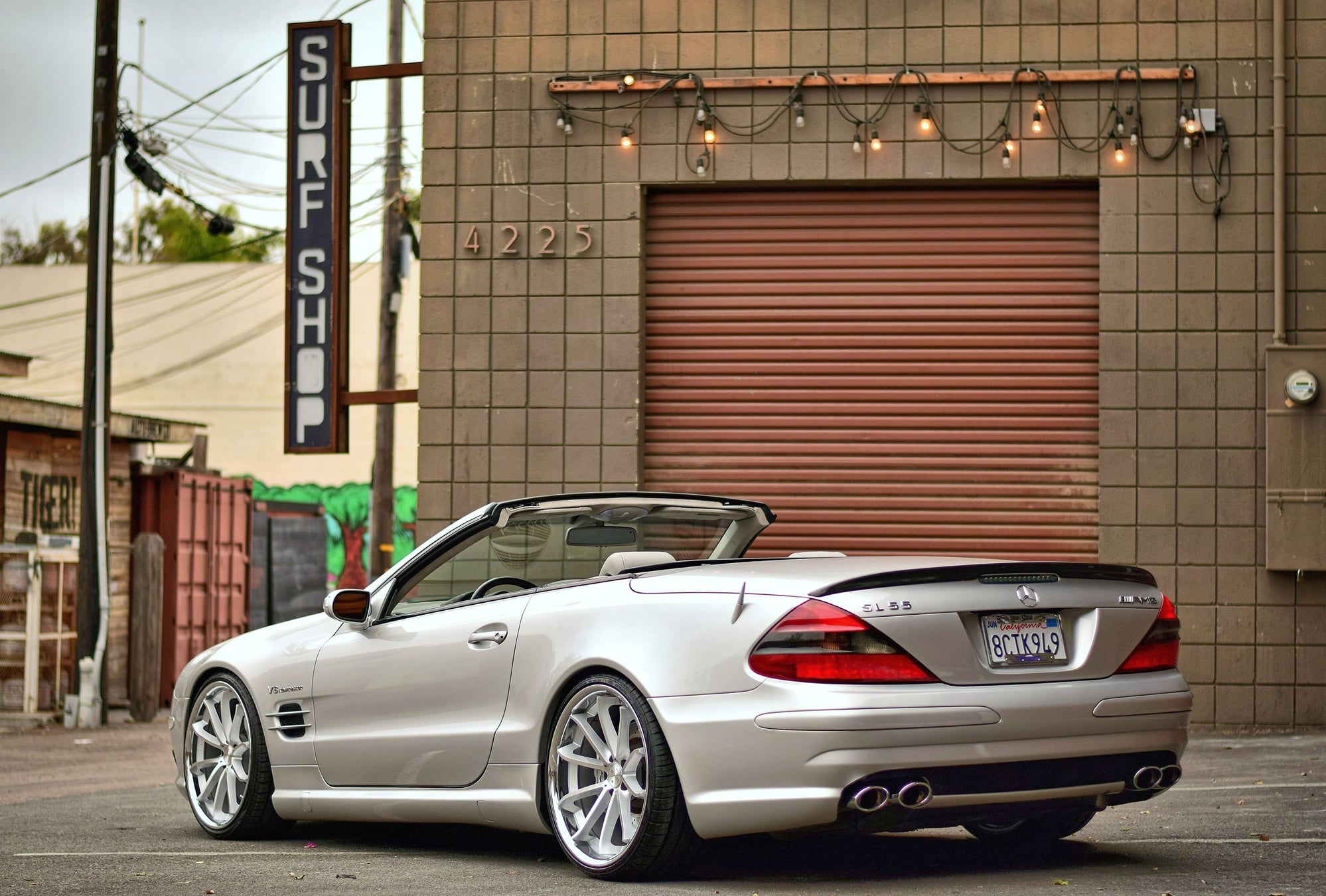 2004 Mercedes-Benz SL55 AMG - 2004 Mercedes SL55 AMG // Low Miles / Upgrades / Extremely Clean / Fully Maintained - Used - VIN WDBSK74F04F077155 - 84,500 Miles - 8 cyl - 2WD - Automatic - Convertible - Silver - Lemon Grove, CA 91945, United States