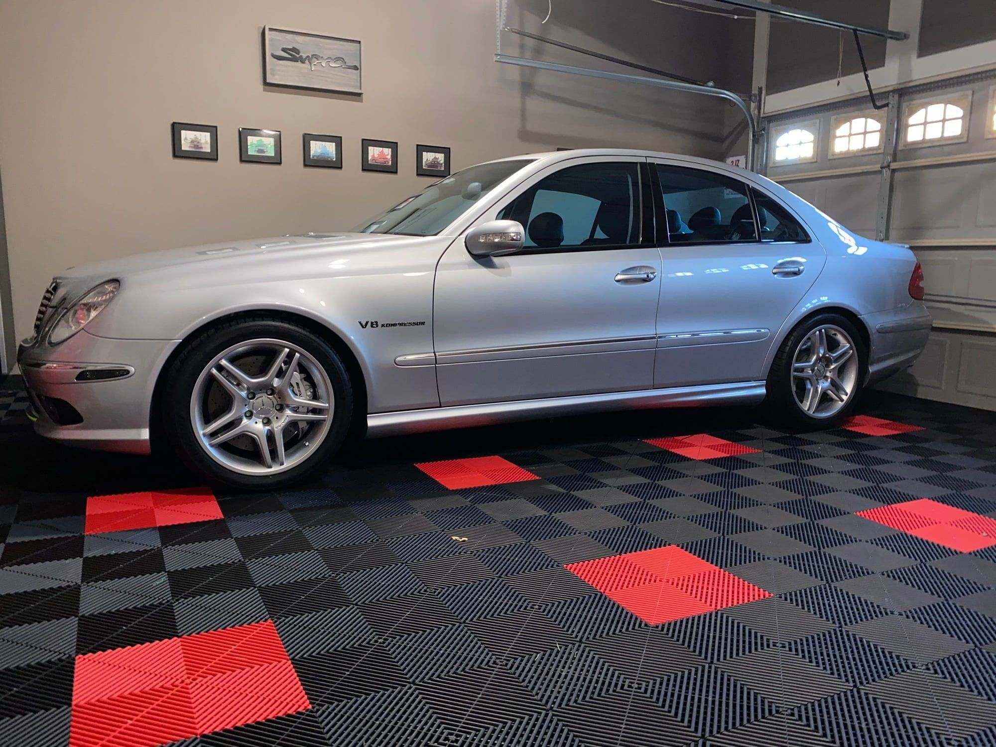 2006 Mercedes-Benz E55 AMG - 2006 E55 AMG - Iridium Silver w Charcoal and Birdseye Finish - 73K miles - Used - VIN WDBUF76J36A878029 - 73,700 Miles - 8 cyl - 2WD - Automatic - Sedan - Silver - Annapolis, MD 21401, United States