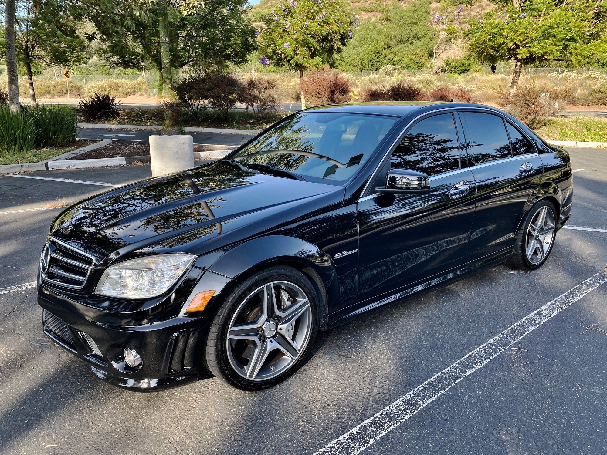 2011 Mercedes-Benz C63 AMG - 2011 C63 - Black on Black - Used - VIN WDDGF7HB5BF568634 - 62,600 Miles - 8 cyl - 2WD - Automatic - Sedan - Black - San Diego, CA 92127, United States