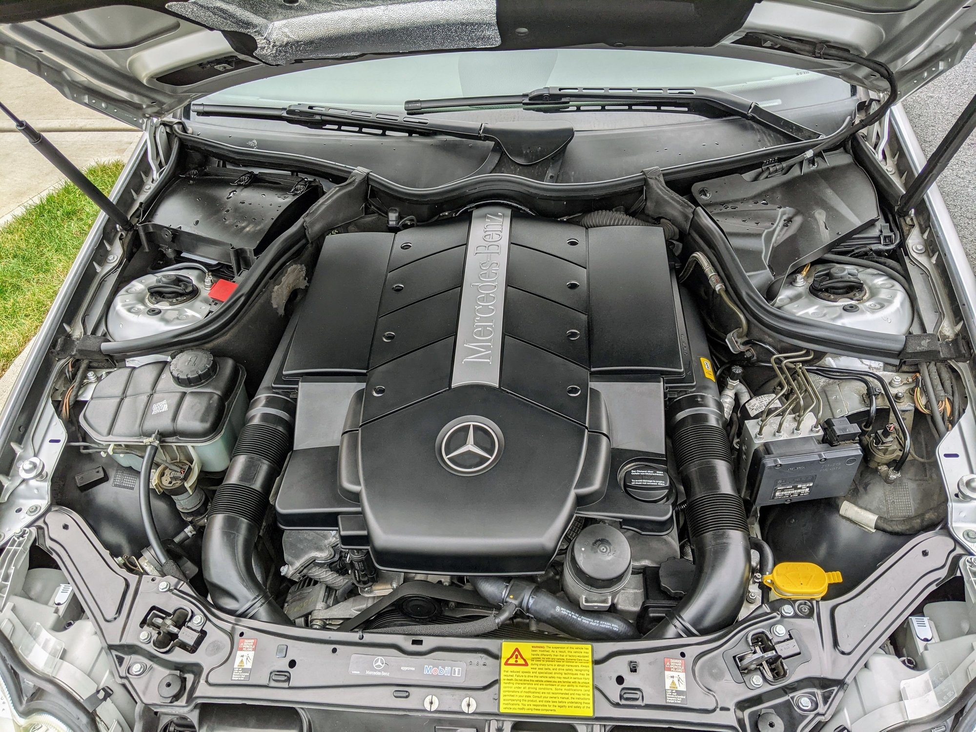 2004 Mercedes-Benz CLK500 - One of it's kind 2004 w209 convertible with 5.0 and 6 speed manual transmission - Used - VIN WDBTK65G14T004805 - 81,000 Miles - 8 cyl - 2WD - Manual - Convertible - Silver - Maple Valley, WA 98038, United States