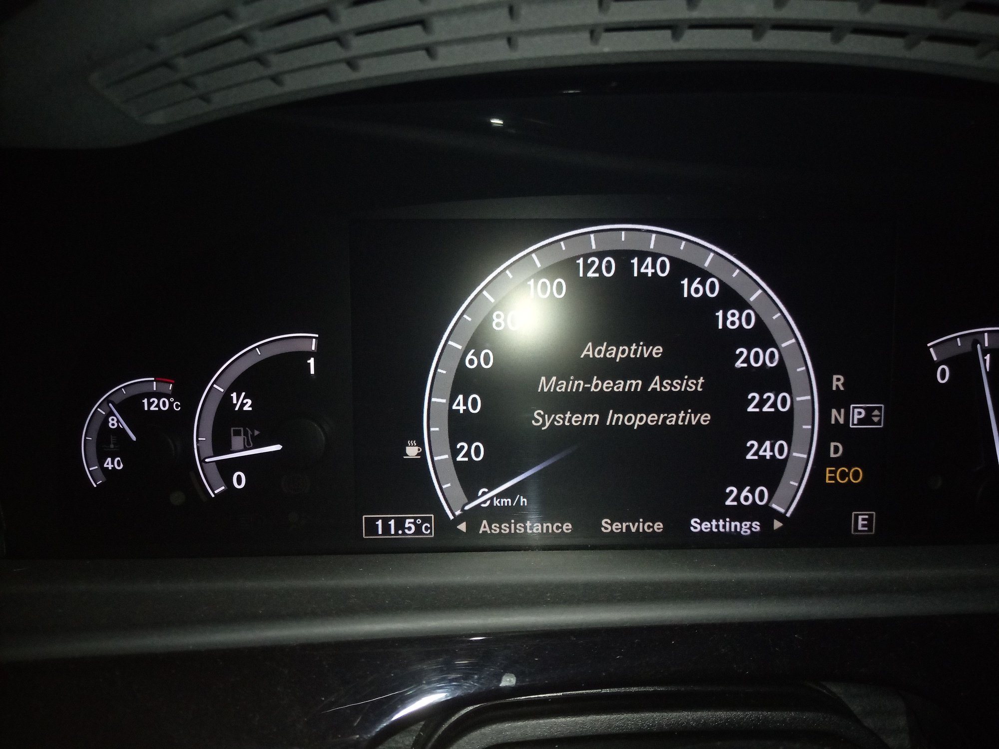 Adaptive Mainbeam Assist System INOPERATIVE any ideas what is this