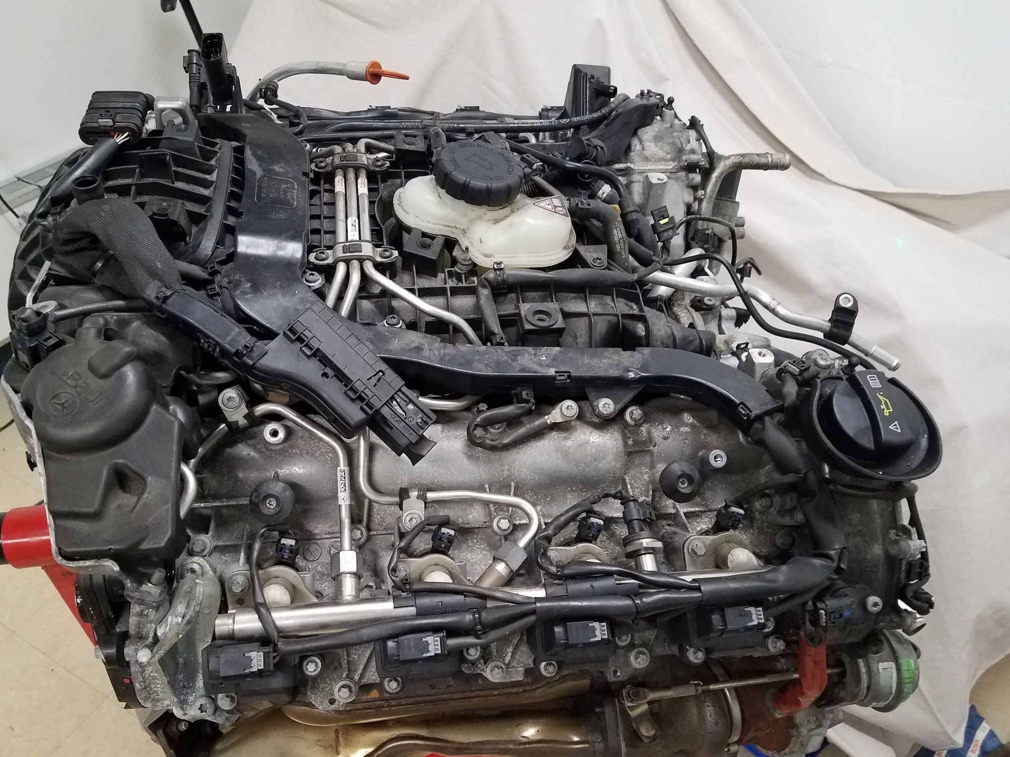 Engine - Complete - 2014 GL 450 motor, accessories, turbos, heads, - Used - 2014 Mercedes-Benz GL450 - Princeton, NJ 08648, United States