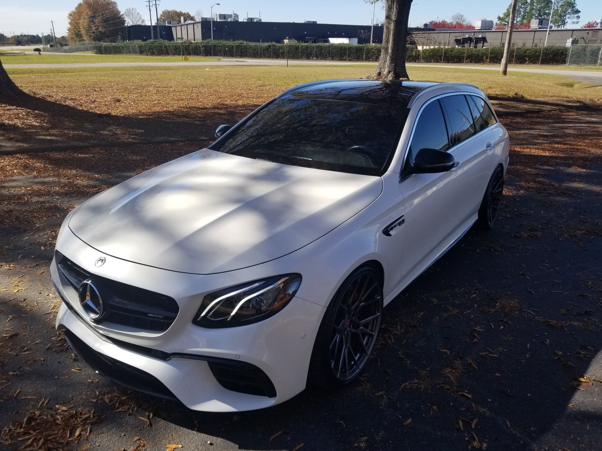 2018 Mercedes-Benz E63 AMG S - Renntech, 21" Vossen,  and more, 2018 E63S wagon, right colors and condition - Used - VIN WDDZH8KB4JA328391 - 12,900 Miles - 8 cyl - AWD - Automatic - Wagon - White - Macon, GA 31204, United States