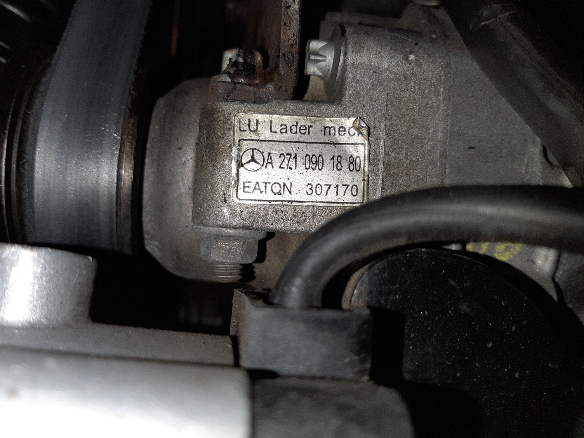 W203 C200K , Eaton M65 307170 Supercharger has noise Forums