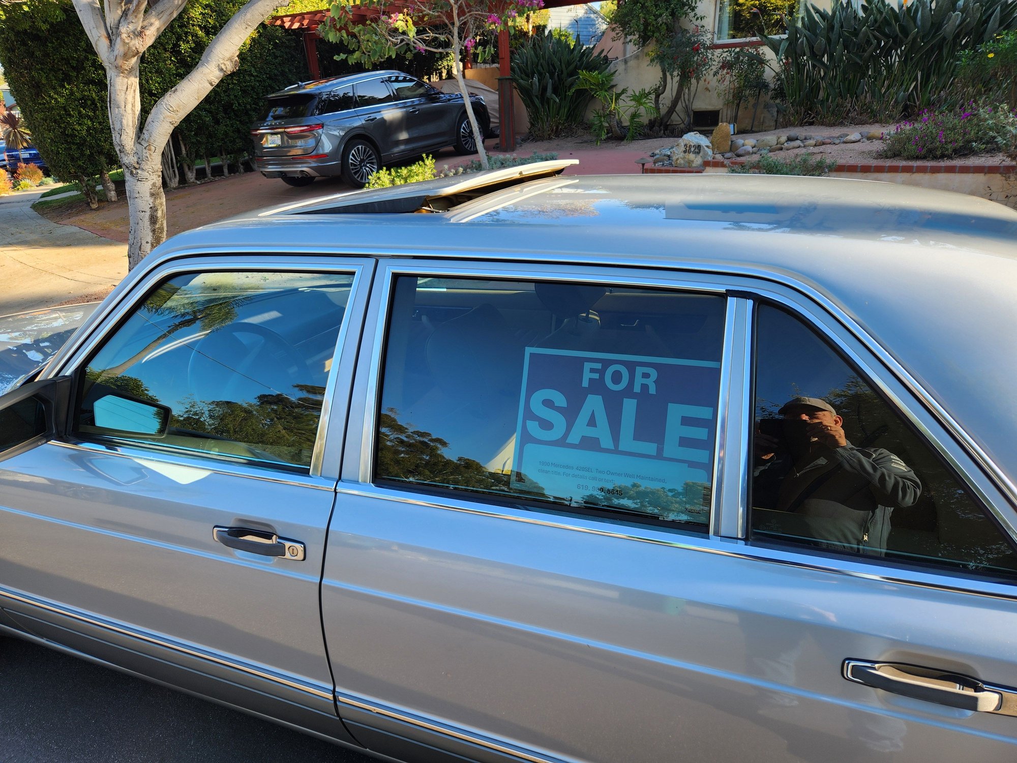 1990 Mercedes-Benz 420SEL - 2 Owner So-Cal Well Maintained - Used - VIN WDBCA35E7LA529877 - 139,600 Miles - 8 cyl - 2WD - Automatic - Sedan - Silver - San Diego, CA 92116, United States