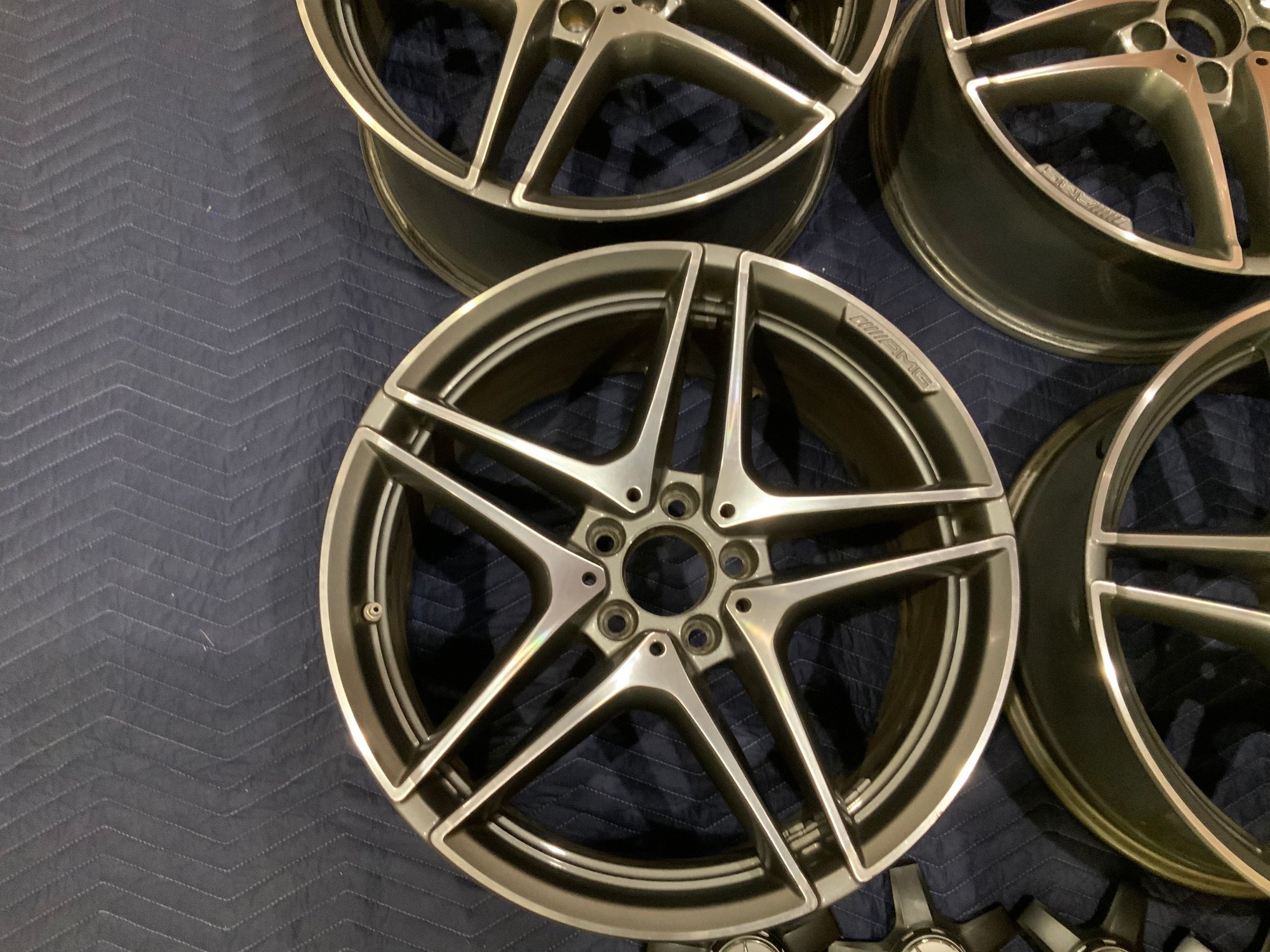 Wheels and Tires/Axles - 19" C63 S AMG Sedan Staggered OEM Wheels - Used - 2008 to 2020 Mercedes-Benz C63 AMG - Huntsville, AL 35824, United States
