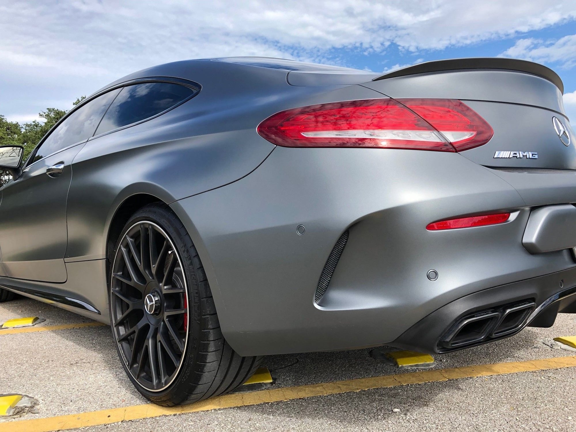 2018 Mercedes Benz C63 S AMG Grey Magno Coupe $5k in XPEL PPF Tint ...
