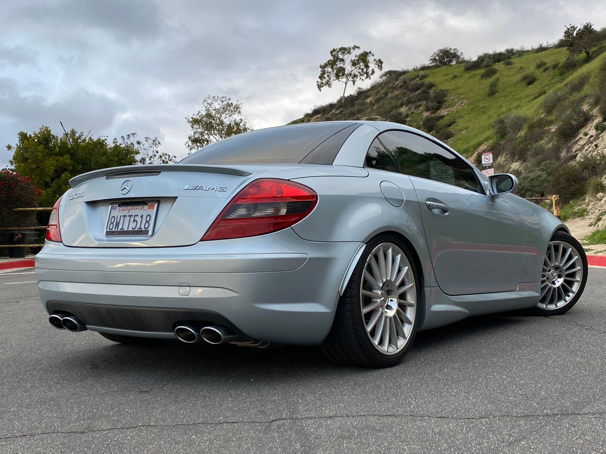 2005 Mercedes-Benz SLK55 AMG - SoCal - 2005 Mercedes Benz SLK55 AMG - 51k Miles - Mint - Used - VIN WDBWK73F75F054413 - 51,500 Miles - 8 cyl - 2WD - Automatic - Convertible - Silver - Glendale, CA 91208, United States