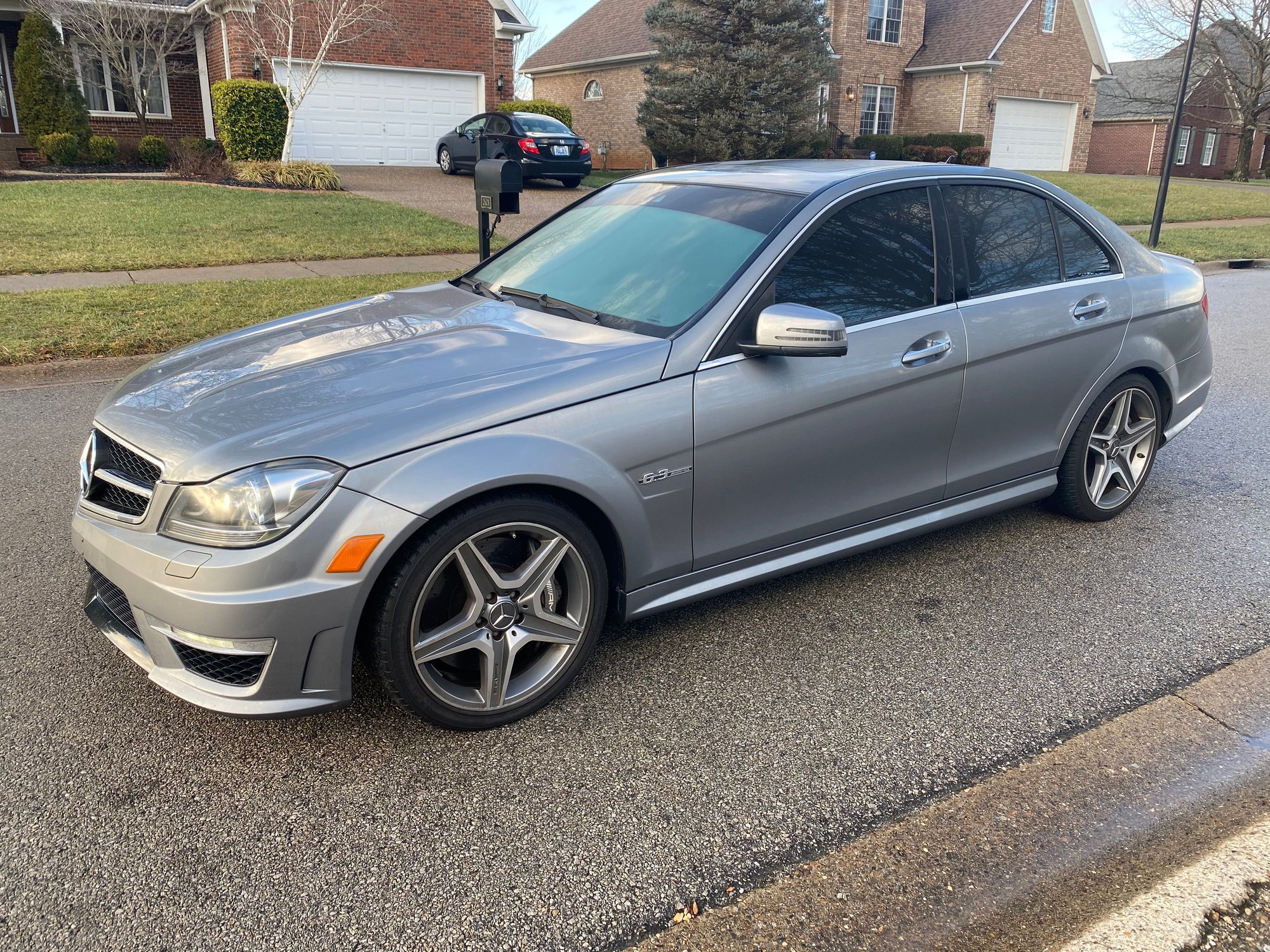 2012 Mercedes-Benz C63 AMG - 2012 C63 - 41k miles - Priced to Sell - Used - VIN WDDGF7HB6CA721729 - 41,743 Miles - 8 cyl - 2WD - Automatic - Sedan - Gray - Louisville, KY 40245, United States