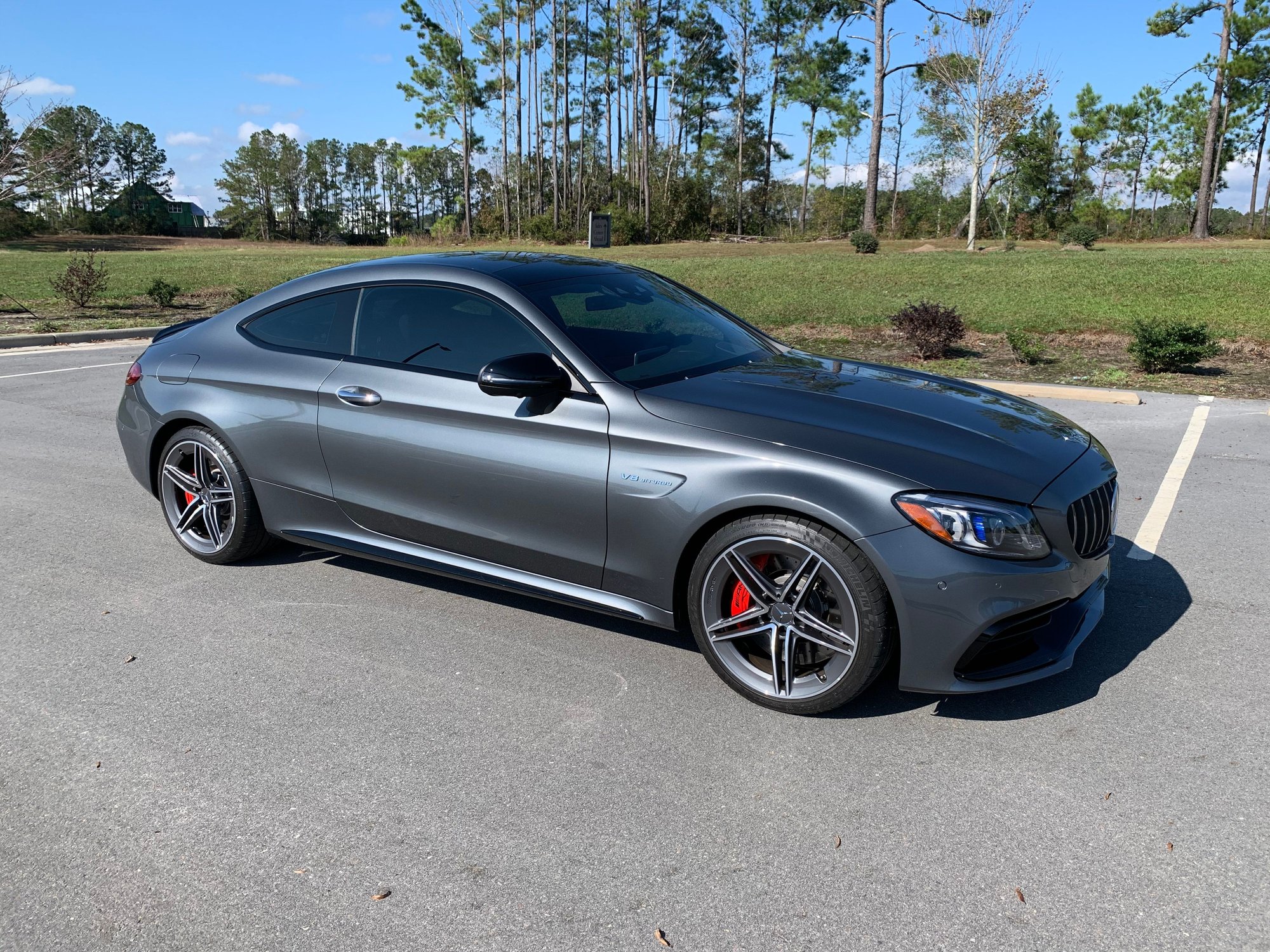 2019 Mercedes-Benz C63 AMG S - 2019 AMG C63S Coupe -pristine condition - Used - VIN WDDWZJ8HB8KF83967 - 2,300 Miles - 8 cyl - 2WD - Automatic - Coupe - Gray - Wilmington, NC 28411, United States