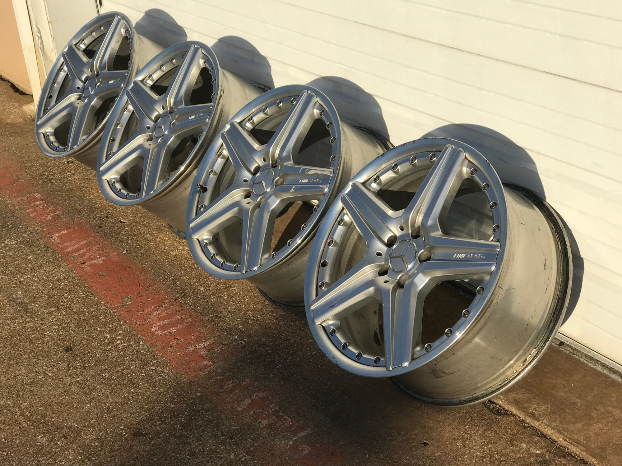 Wheels and Tires/Axles - 19" AMG style IV wheels. W221/C216 2 piece - Used - All Years Mercedes-Benz All Models - Dallas, TX 75249, United States