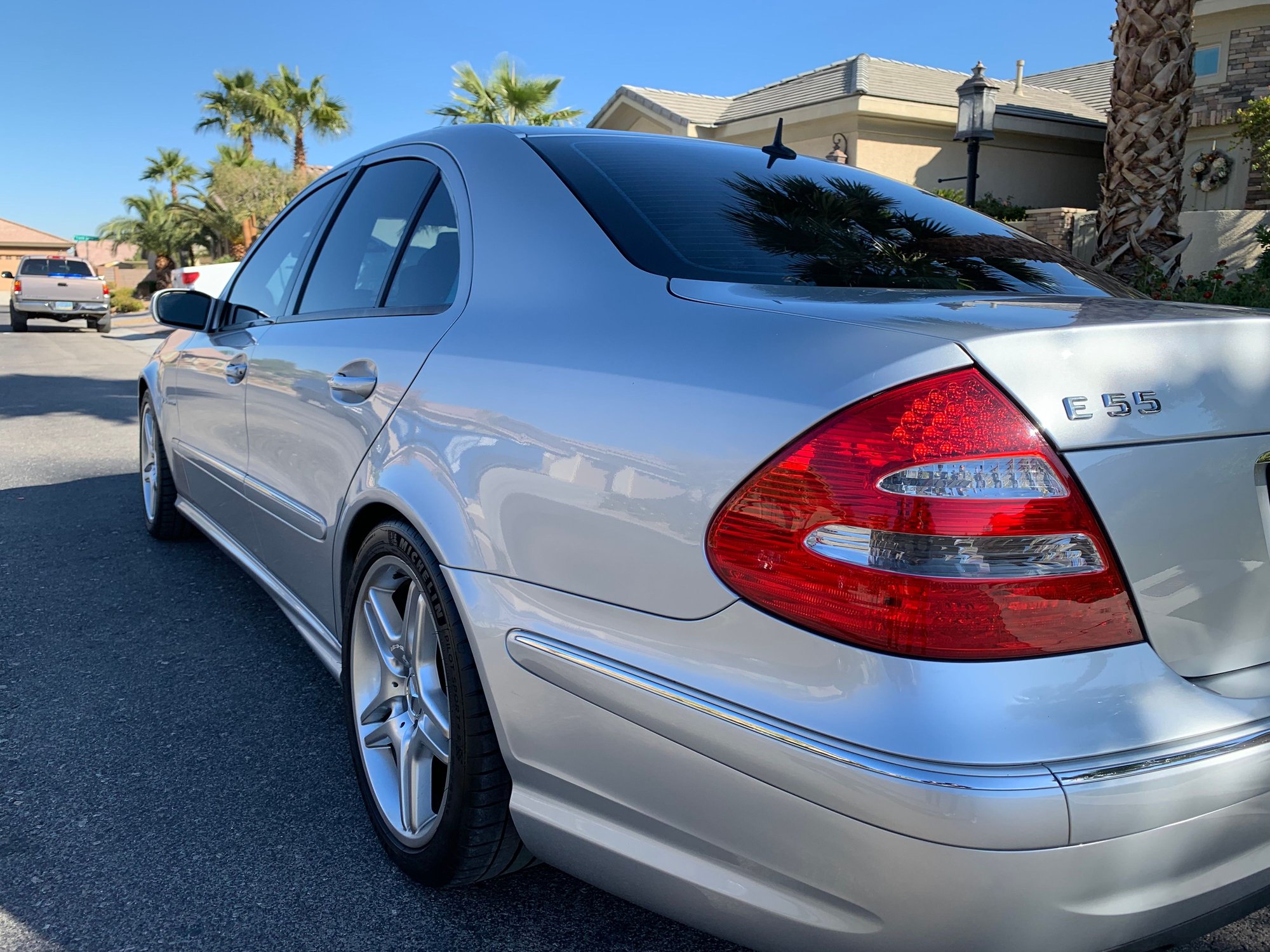 2003 Mercedes-Benz E55 AMG - 2003 Mercedes-Benz E55 AMG for sale - Used - VIN WDBUF76J73A298018 - 84,000 Miles - 8 cyl - 2WD - Automatic - Sedan - Silver - Las Vegas, NV 89141, United States