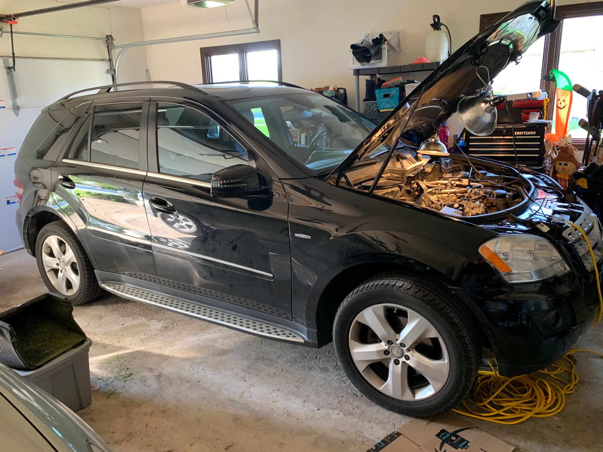 2011 Mercedes-Benz ML350 - $1000.00. Ml350 Bluetec. Includes new garret turbo. (not installed) - Used - VIN 4JGBB2FB1BA634529 - 170,500 Miles - 6 cyl - AWD - Automatic - SUV - Black - Tinley Park, IL 60477, United States