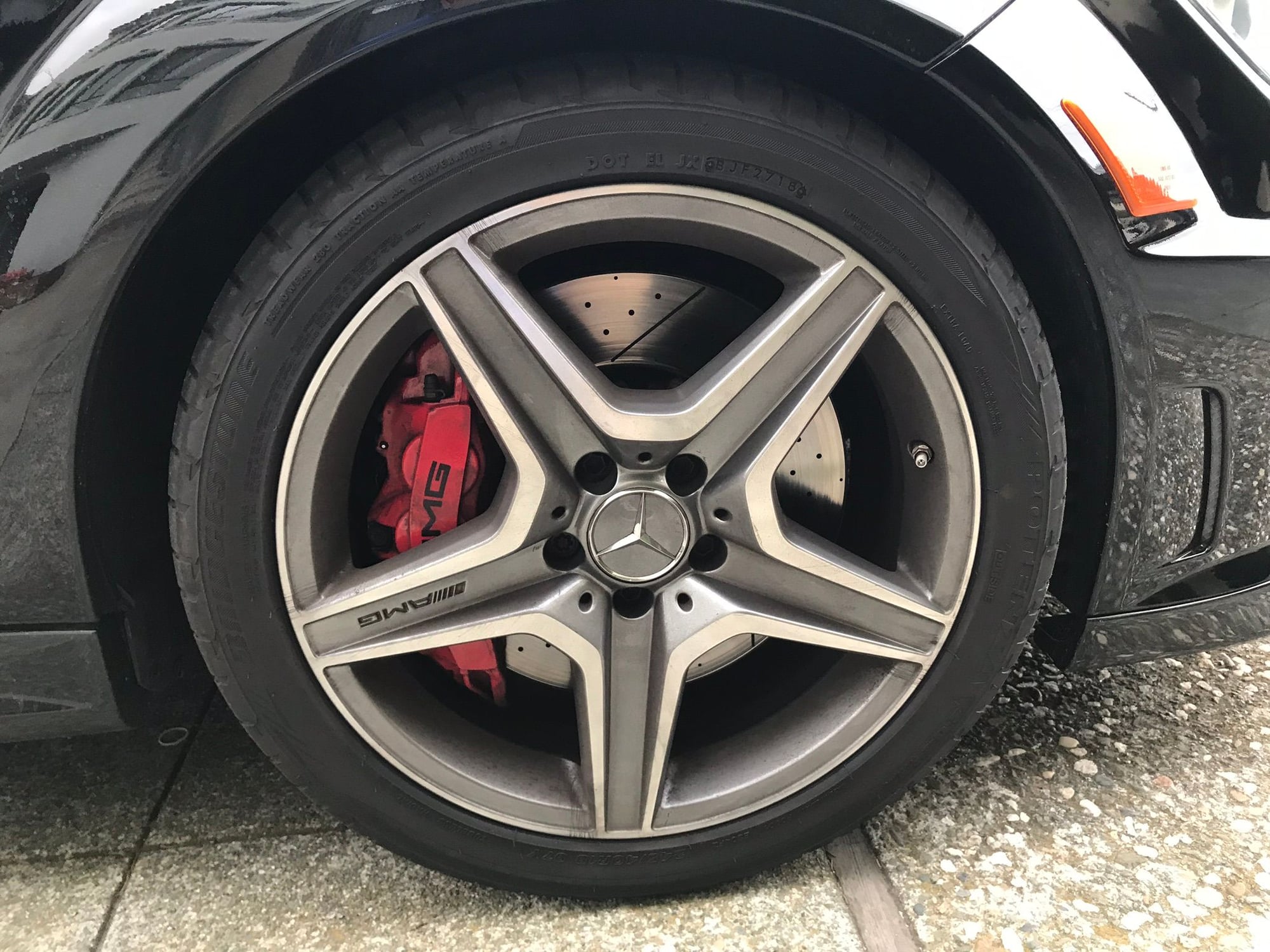 Wheels and Tires/Axles - C63 w204 OEM AMG double spoke wheel and tire set - Used - 2009 to 2014 Mercedes-Benz C63 AMG - San Francisco, CA 94116, United States