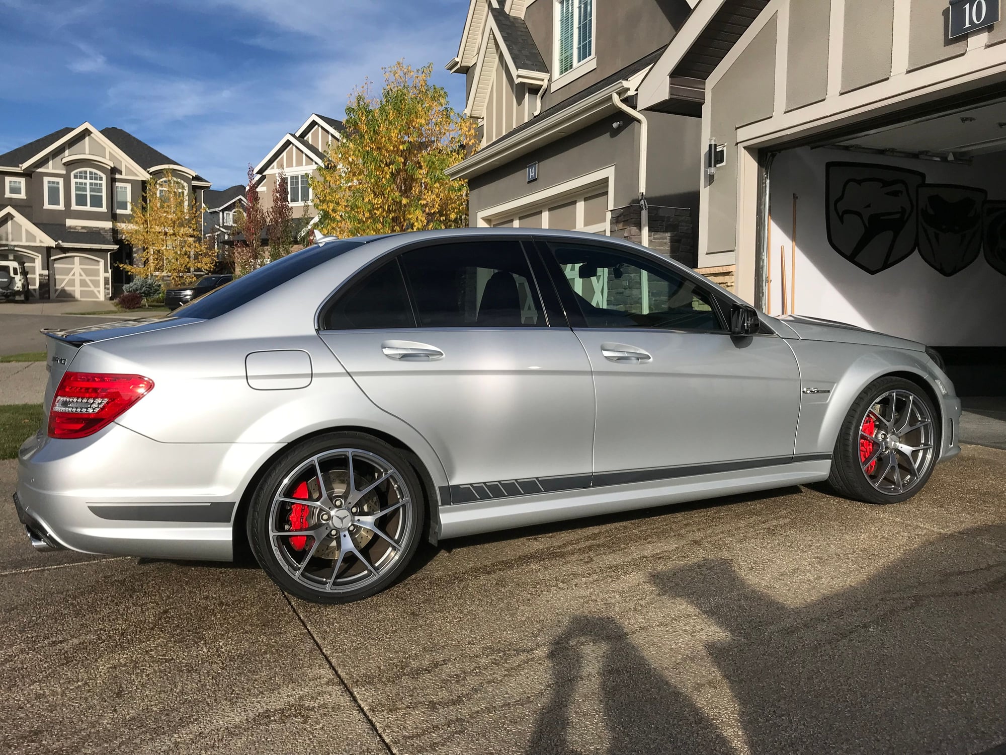 2014 Mercedes-Benz C63 AMG - 2014 Rare C63 AMG 507 Edition Sedan - Perfect condition - Used - VIN WDDGF7HBXEG221797 - 6,200 Miles - 8 cyl - 2WD - Automatic - Sedan - Silver - Calgary, AB T3H0R9, Canada