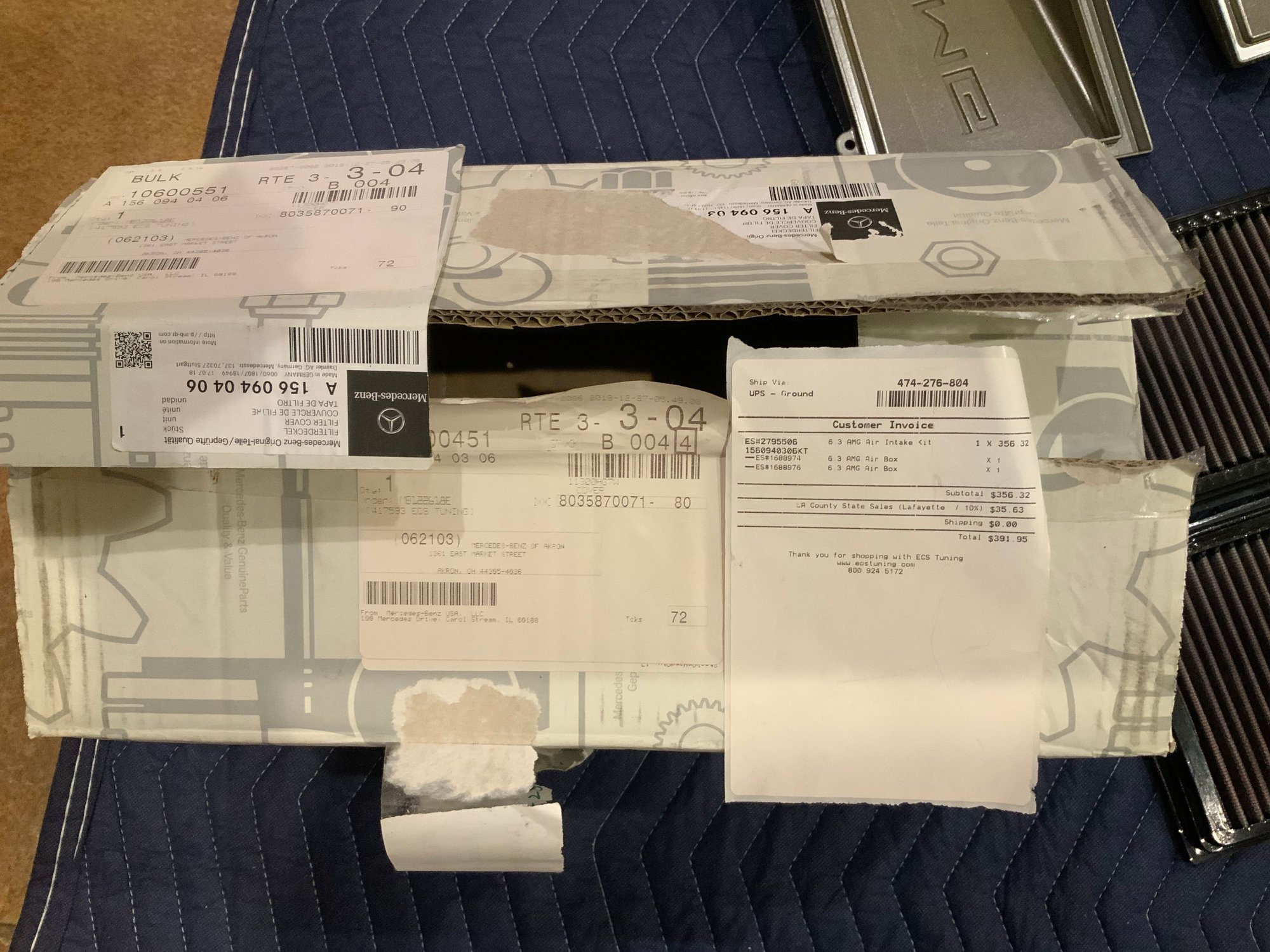 Engine - Intake/Fuel - M156 ROW Airbox Set + Weistec High Flow Air Filter Set - Used - 0  All Models - Huntsville, AL 35824, United States