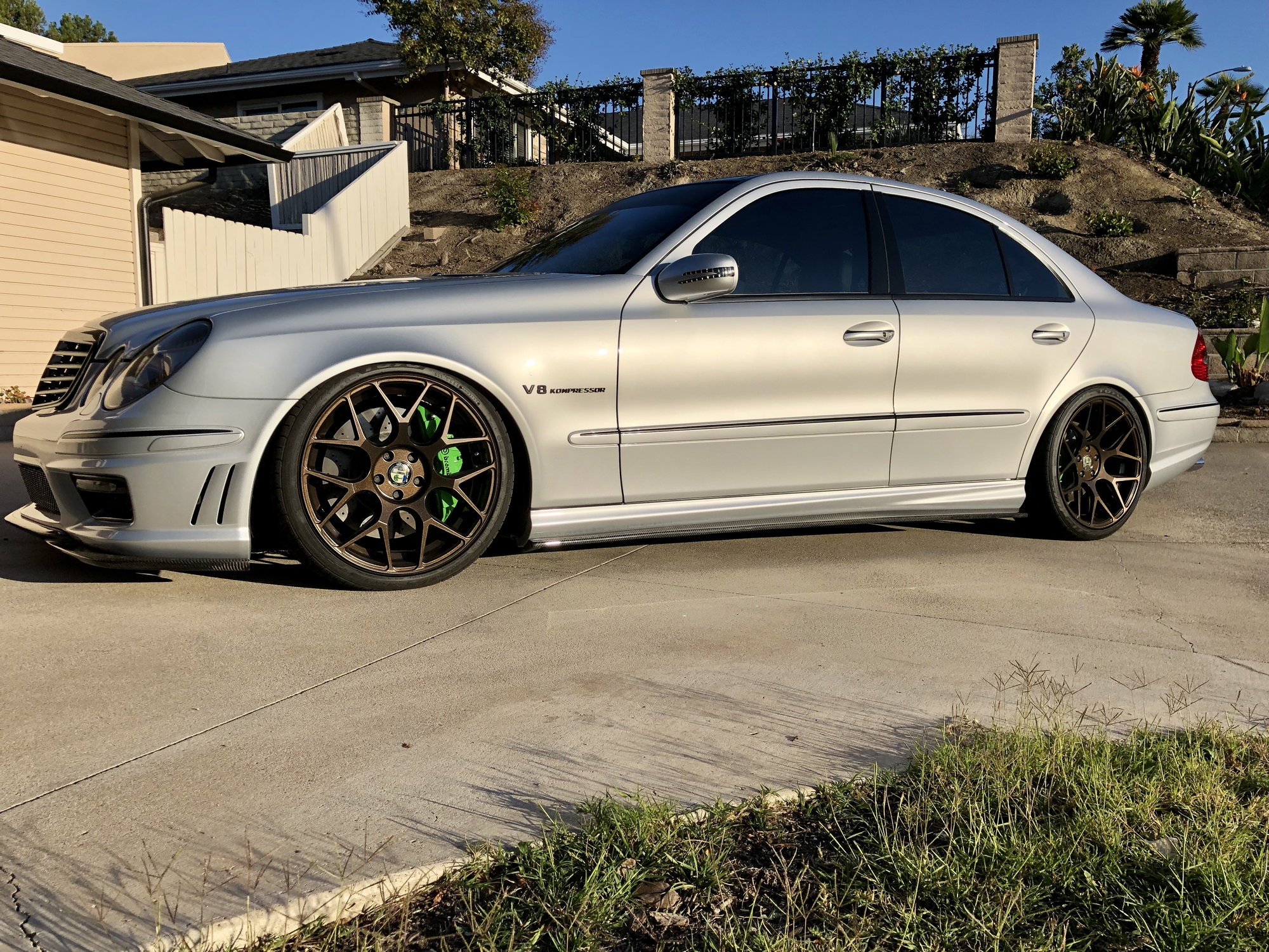 2006 Mercedes-Benz E55 AMG - Modded 2006 E55 82k miles - Used - VIN WDBUF76J66A931581 - 83,000 Miles - 8 cyl - 2WD - Automatic - Sedan - Silver - Orange County, CA 92677, United States