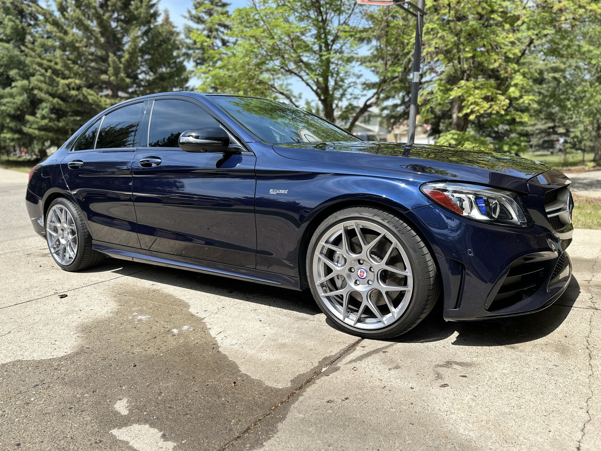 Wheels and Tires/Axles - HRE FF01 - 19’ C43 wheels for sale w/ spacers - Used - 2019 to 2022 Mercedes-Benz C43 AMG - Calgary, AB T2X2T2, Canada